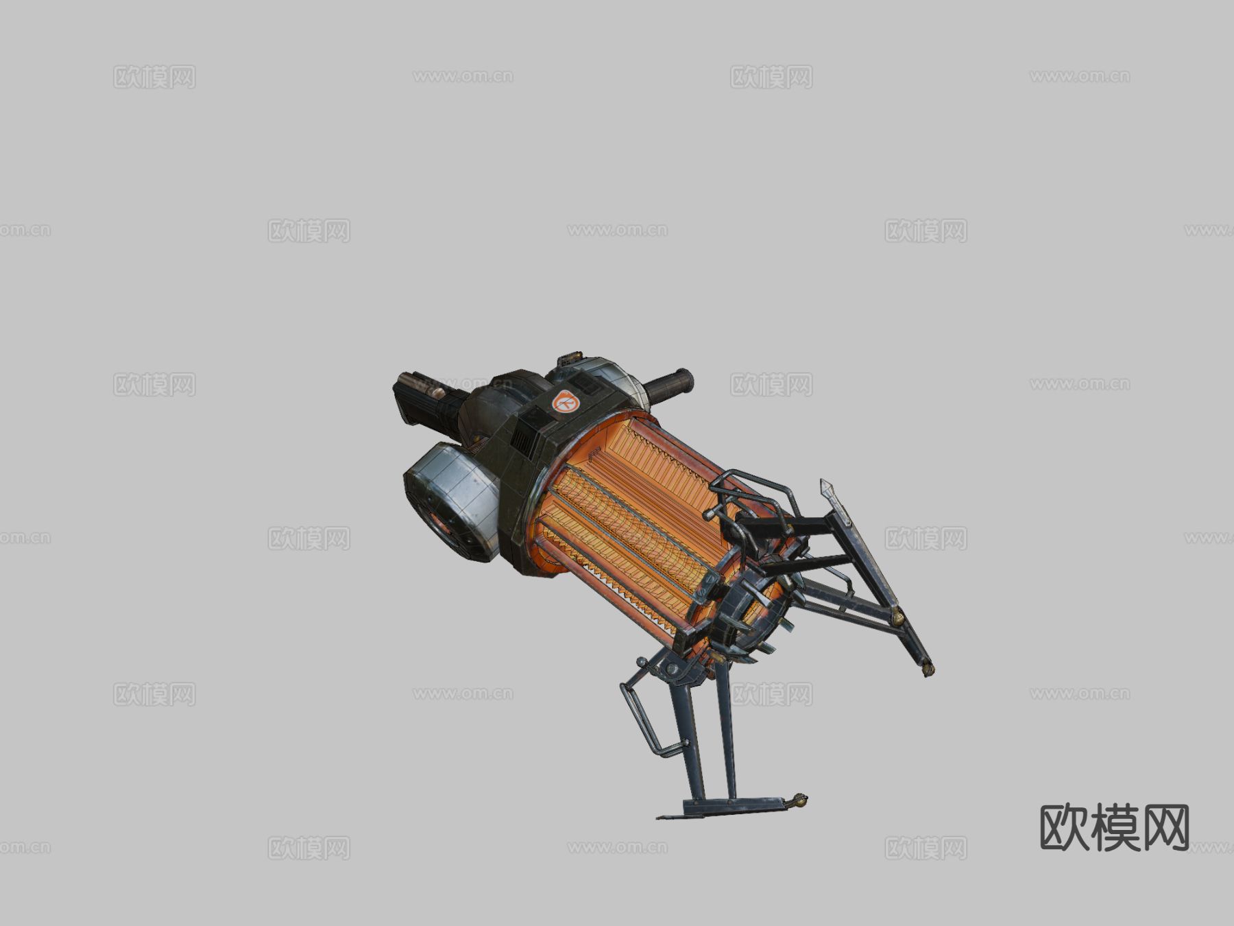 引力枪su模型下载（渲染图1）