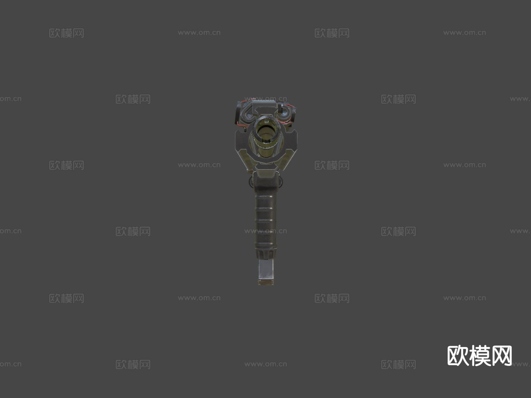 M4A1步枪su模型下载（渲染图5）