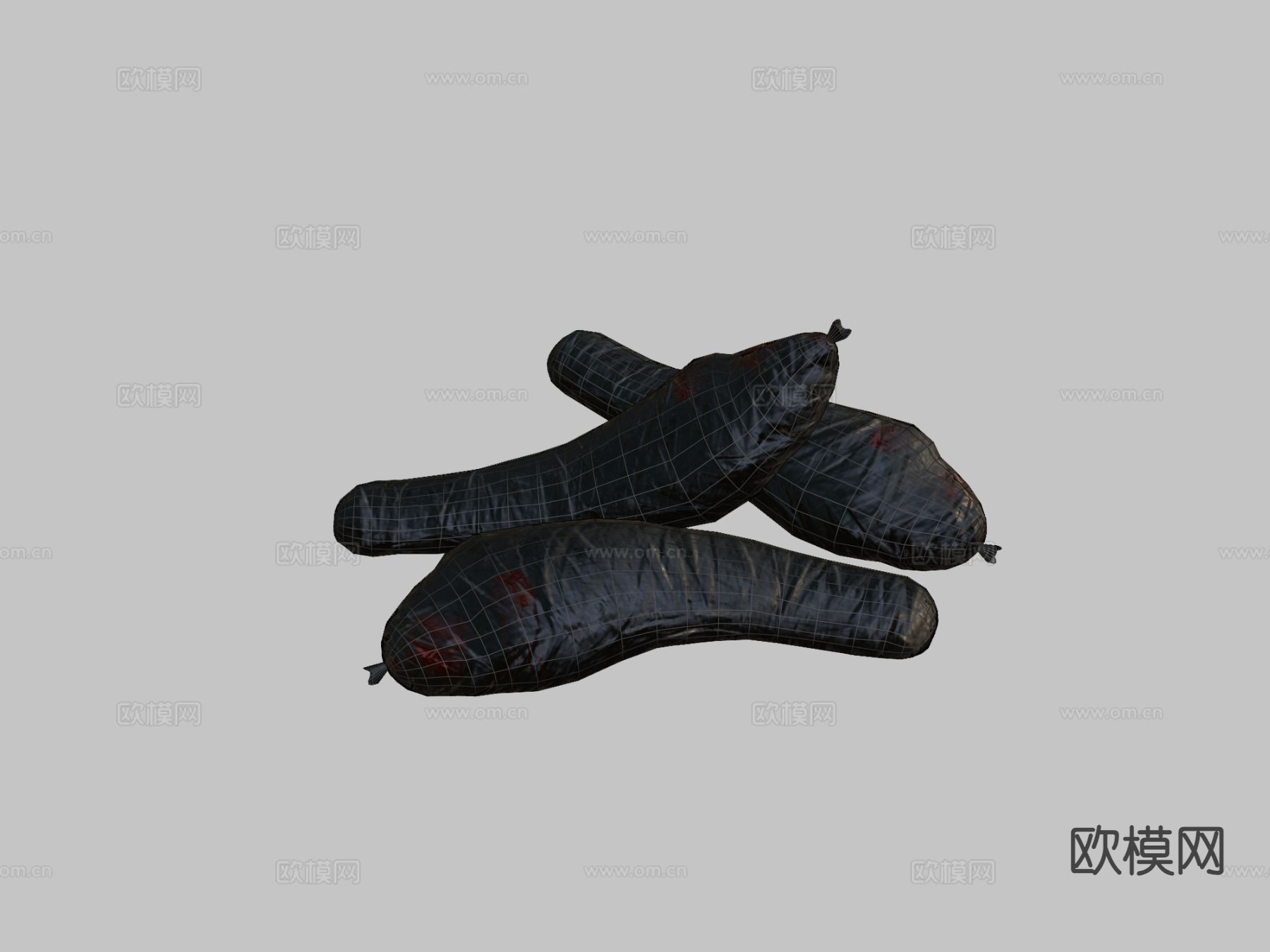 裹尸袋su模型下载（渲染图1）