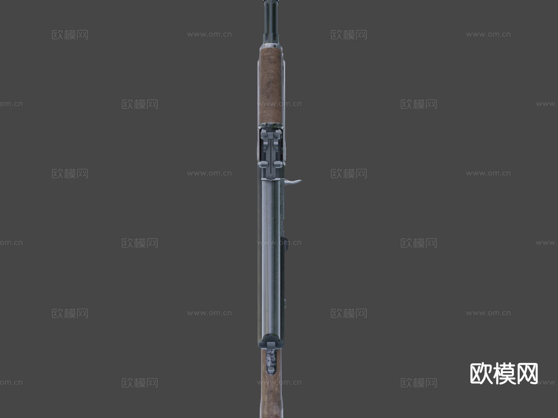 AK47步枪su模型下载（渲染图6）