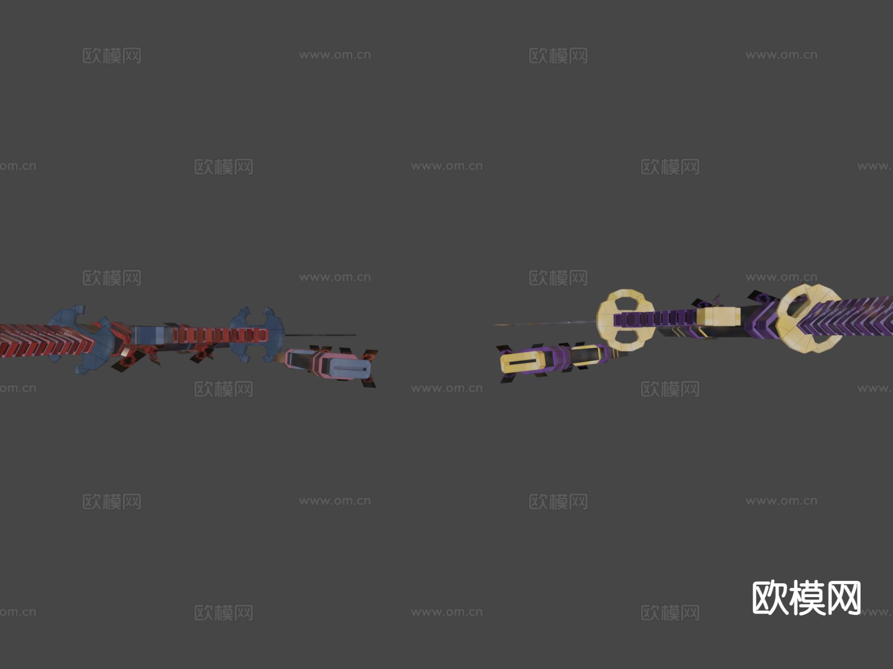 武士刀su模型下载（渲染图5）