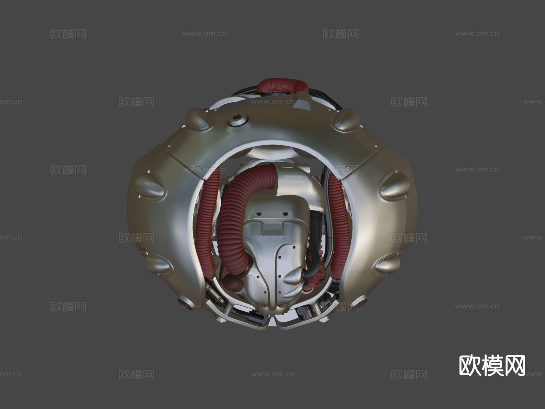 动力装甲X-01型su模型下载（渲染图6）