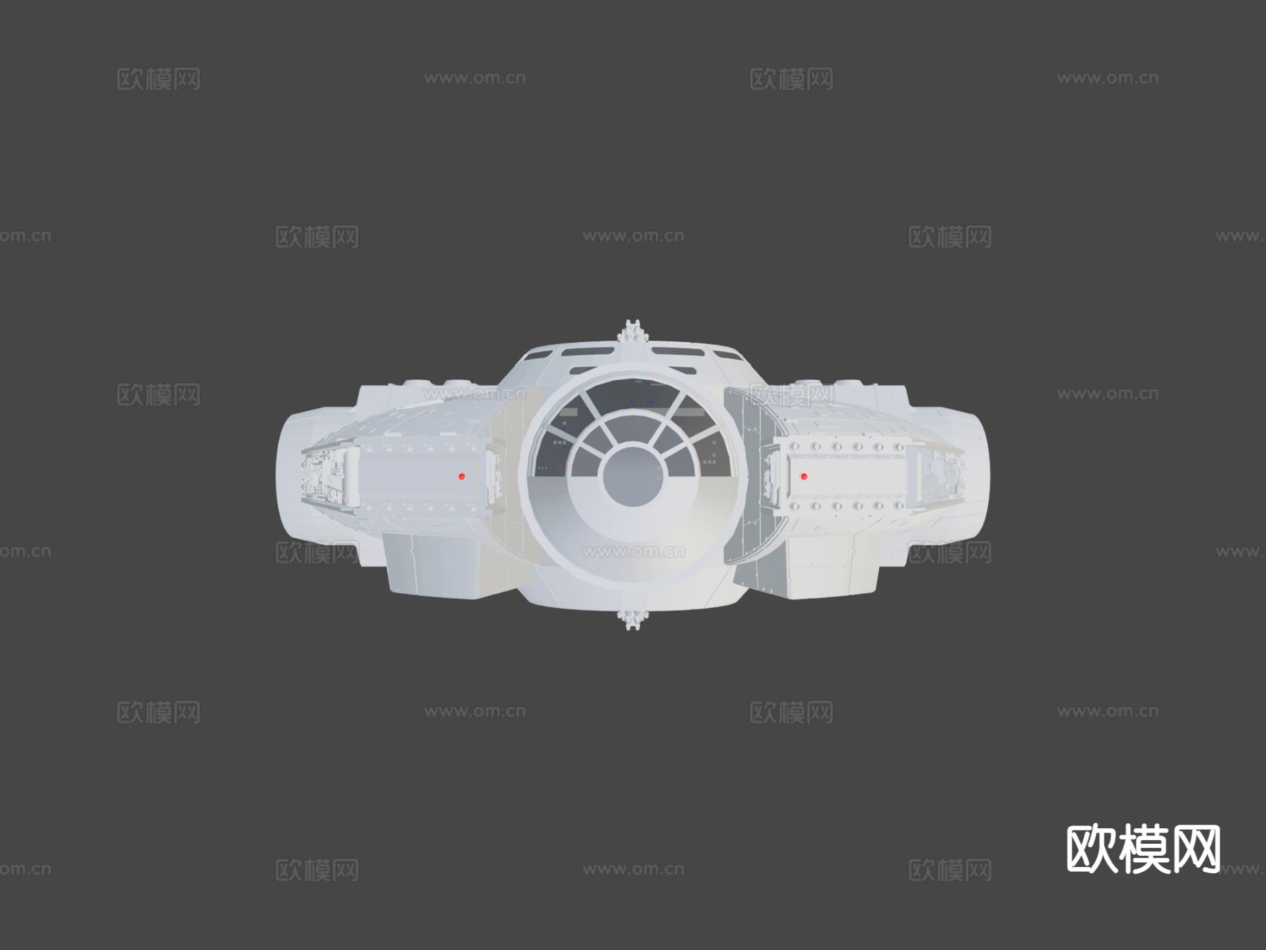 星际站su模型下载（渲染图5）