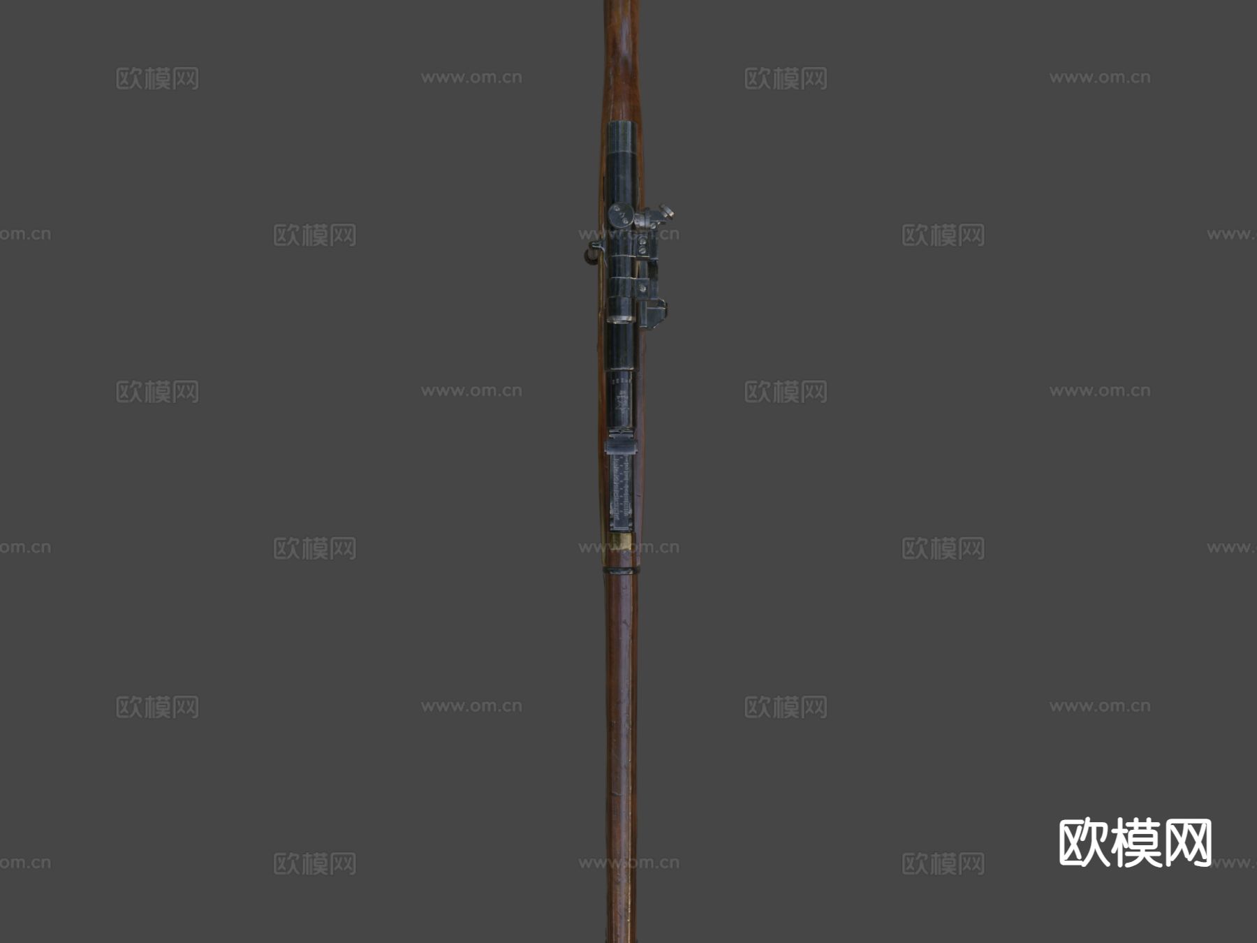 莫辛纳甘91枪su模型下载（渲染图7）