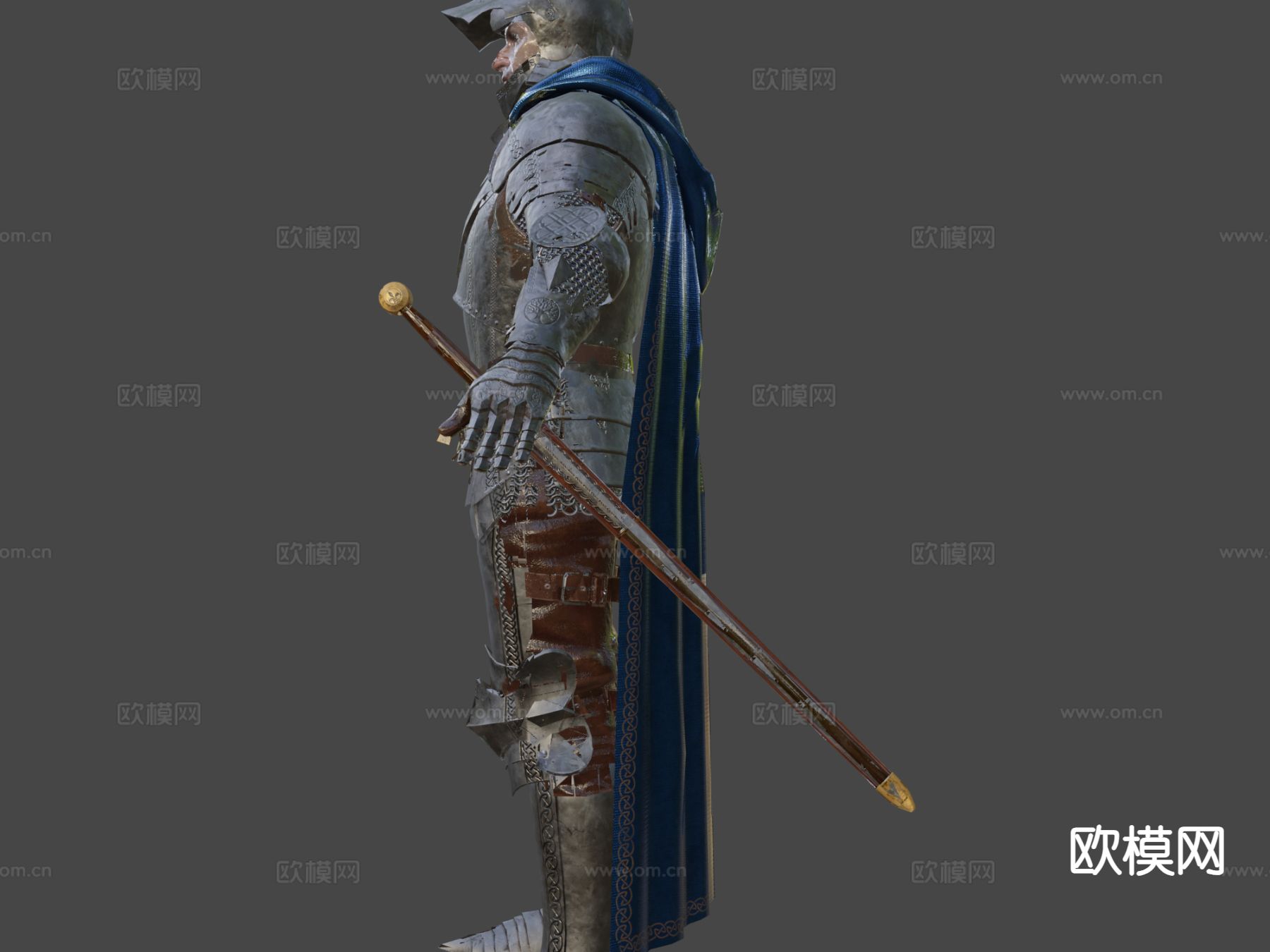 骑士su模型下载（渲染图6）