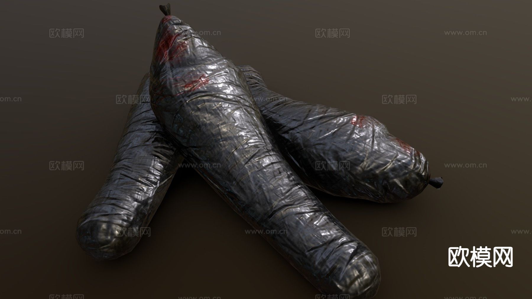 裹尸袋su模型下载（渲染图2）