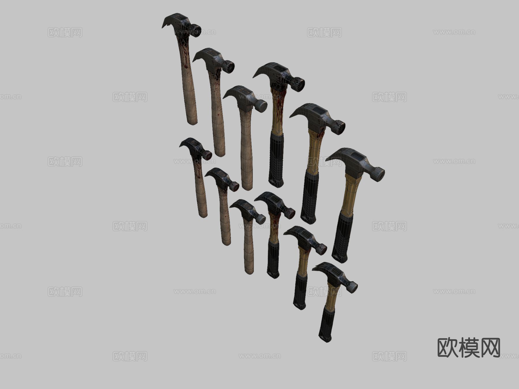 血腥锤su模型下载（渲染图3）