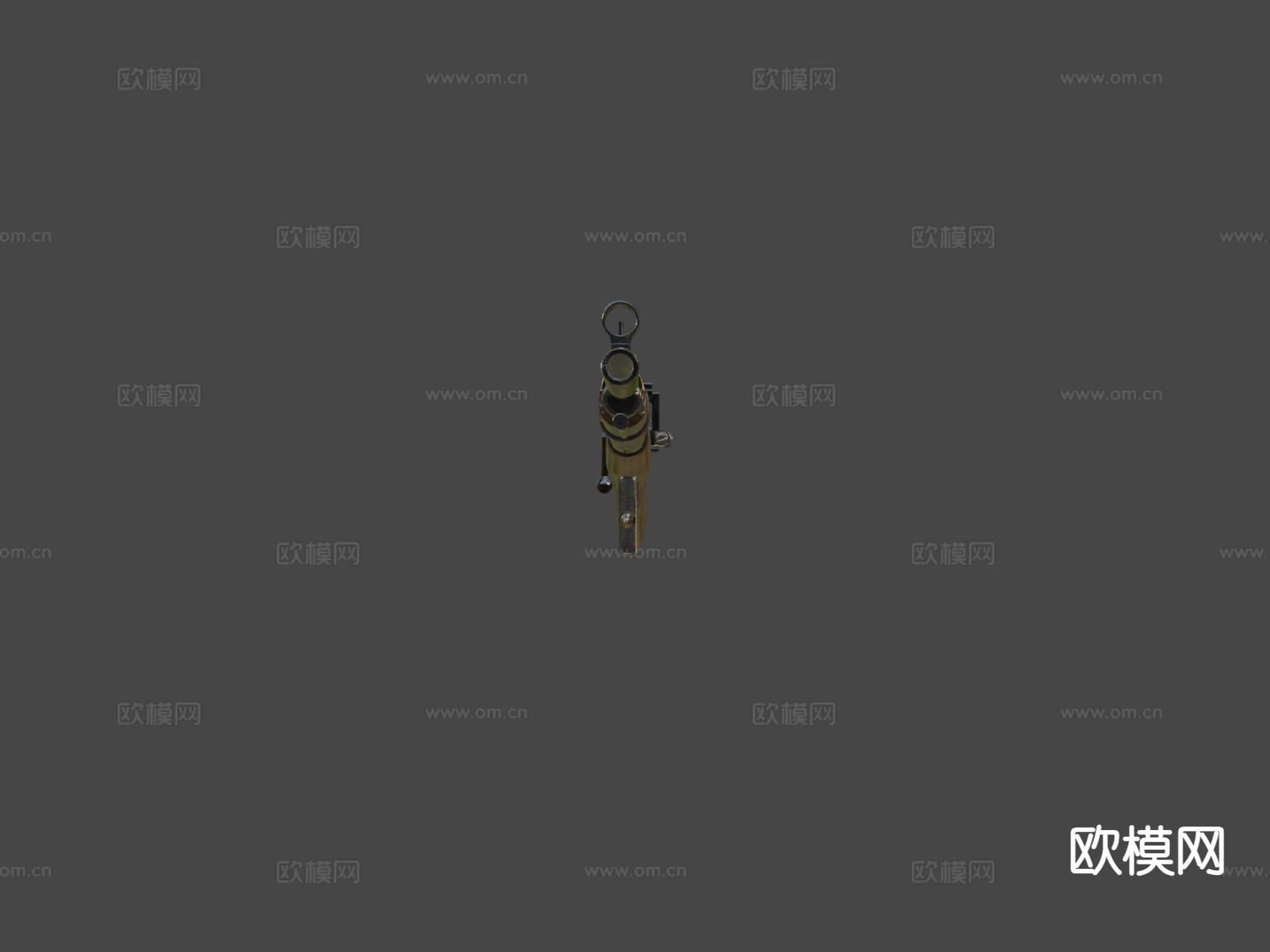 莫辛纳甘91枪su模型下载（渲染图4）