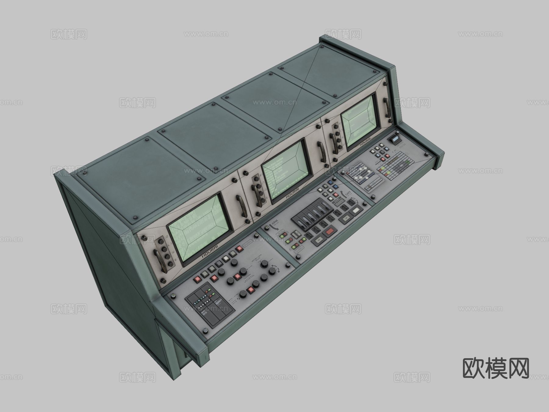 发射控制台su模型下载（渲染图3）