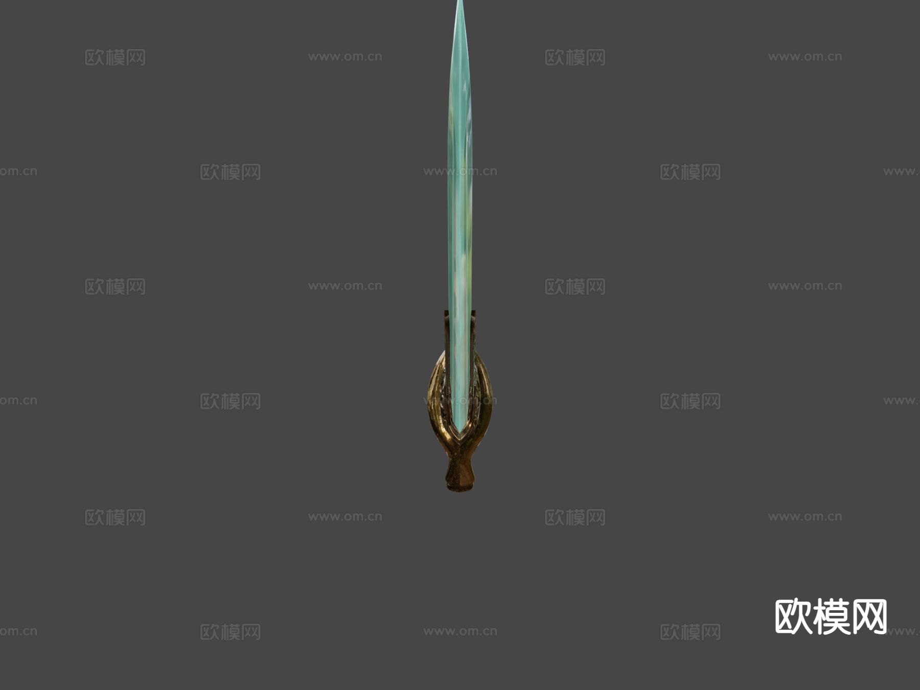 月光大剑su模型下载（渲染图6）