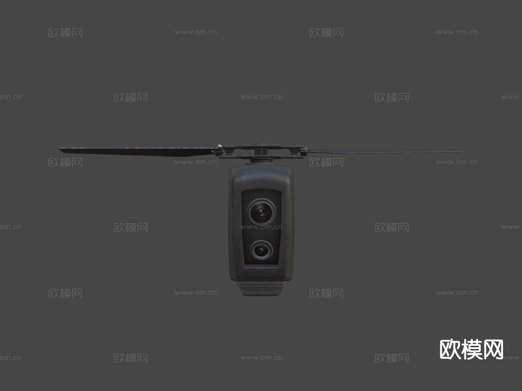 纳米无人机su模型下载（渲染图5）