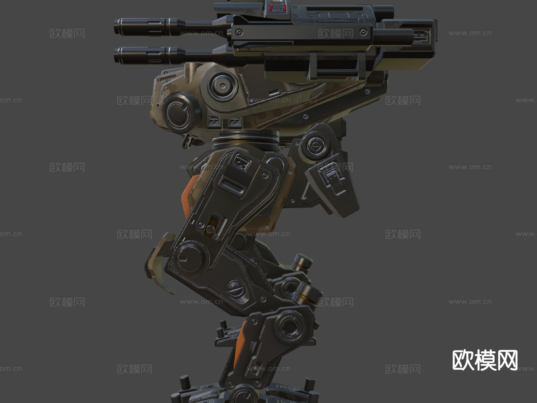 轻型机甲su模型下载（渲染图4）