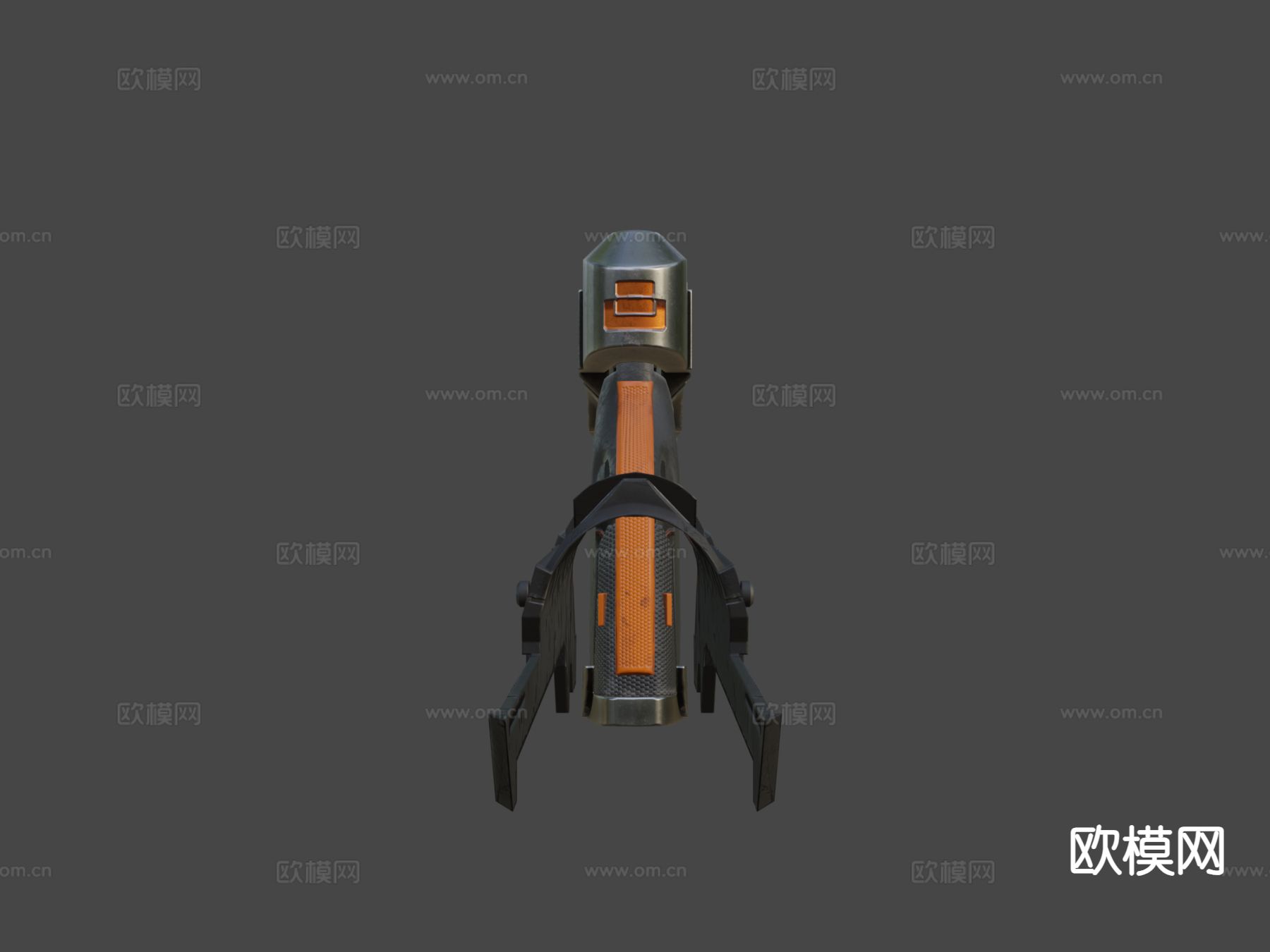 激光武器手枪su模型下载（渲染图3）