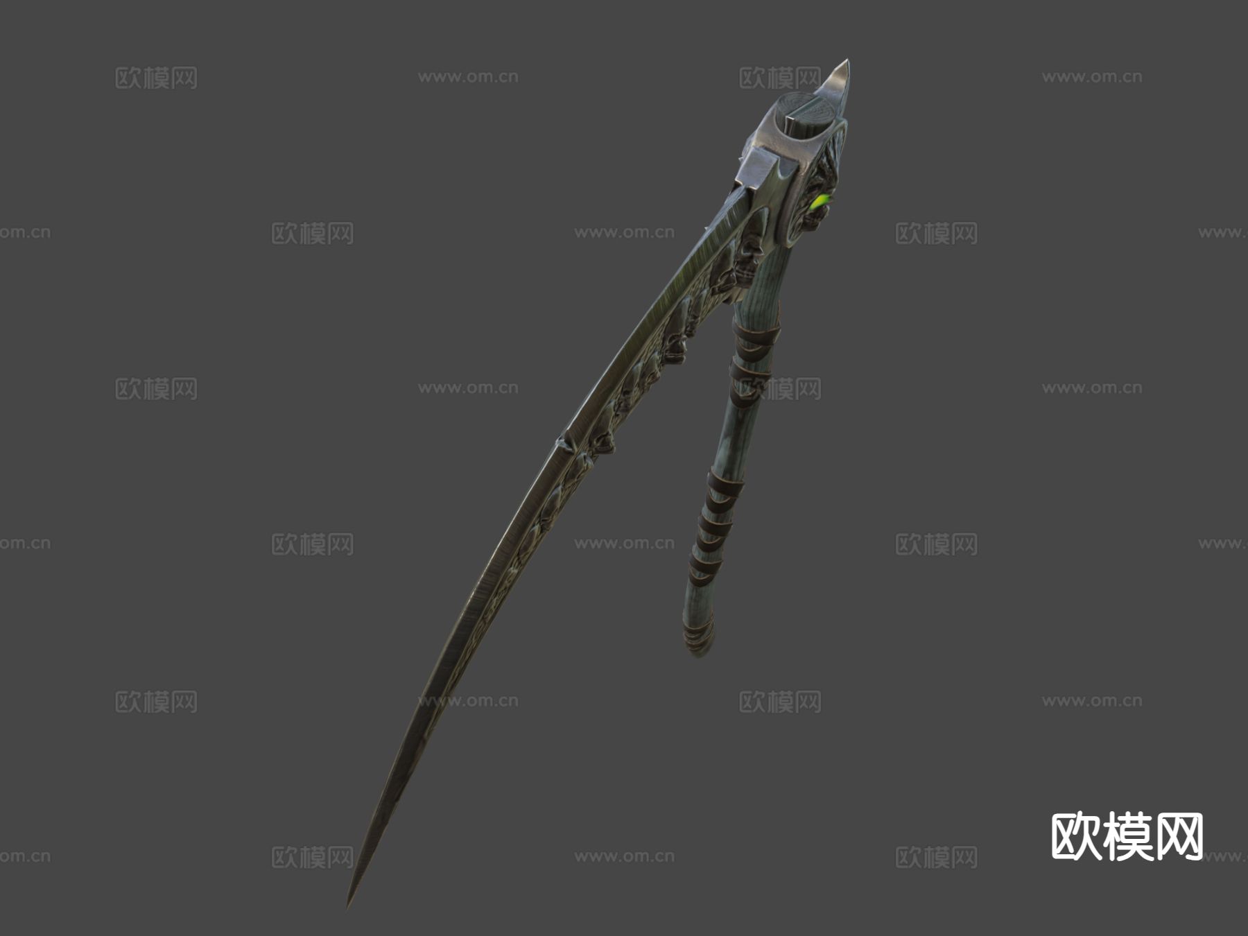 亡灵镰刀su模型下载（渲染图7）