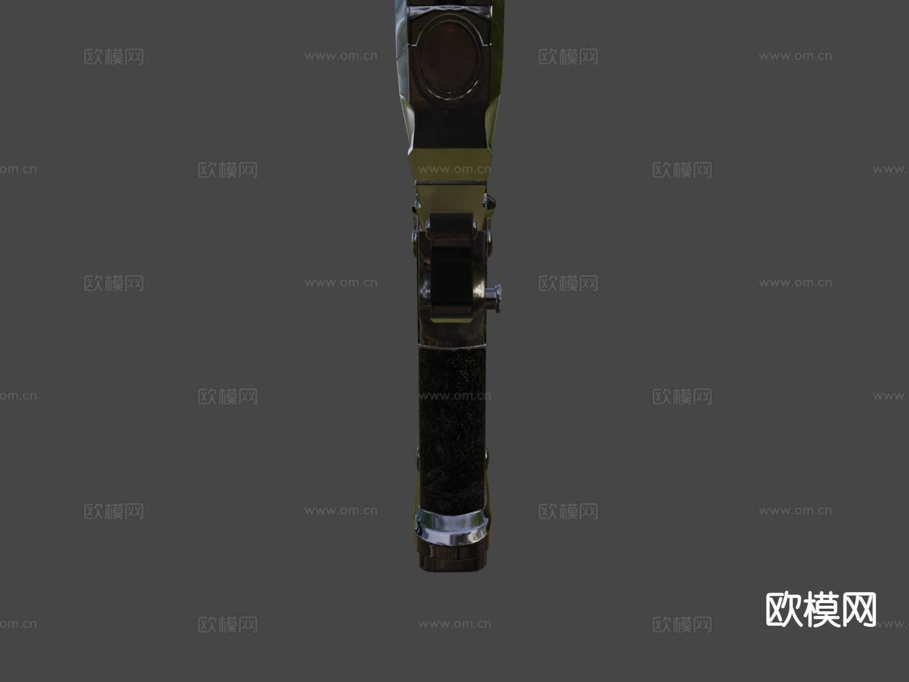 毒蛇手枪su模型下载（渲染图6）