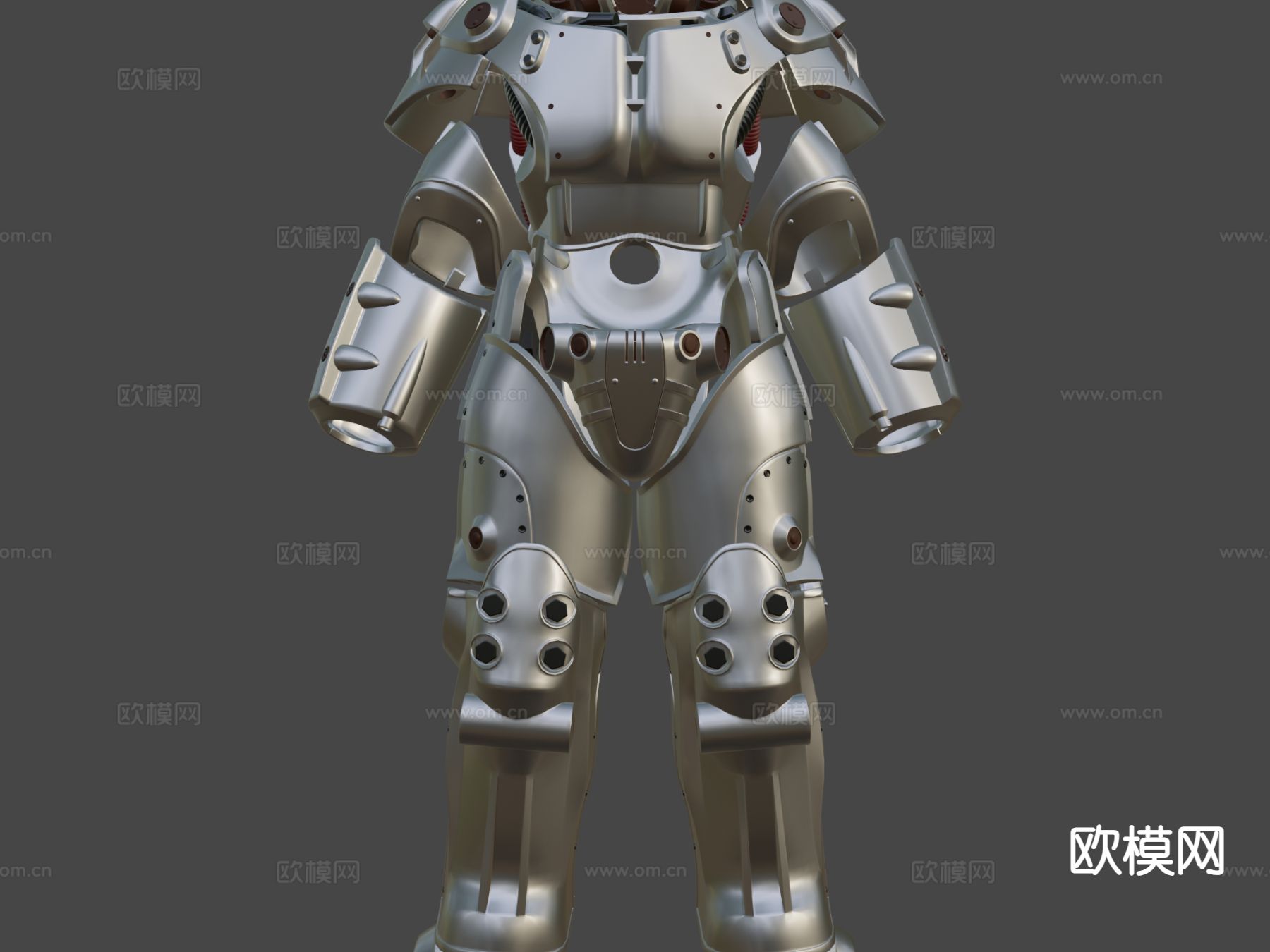 动力装甲X-01型su模型下载（渲染图7）