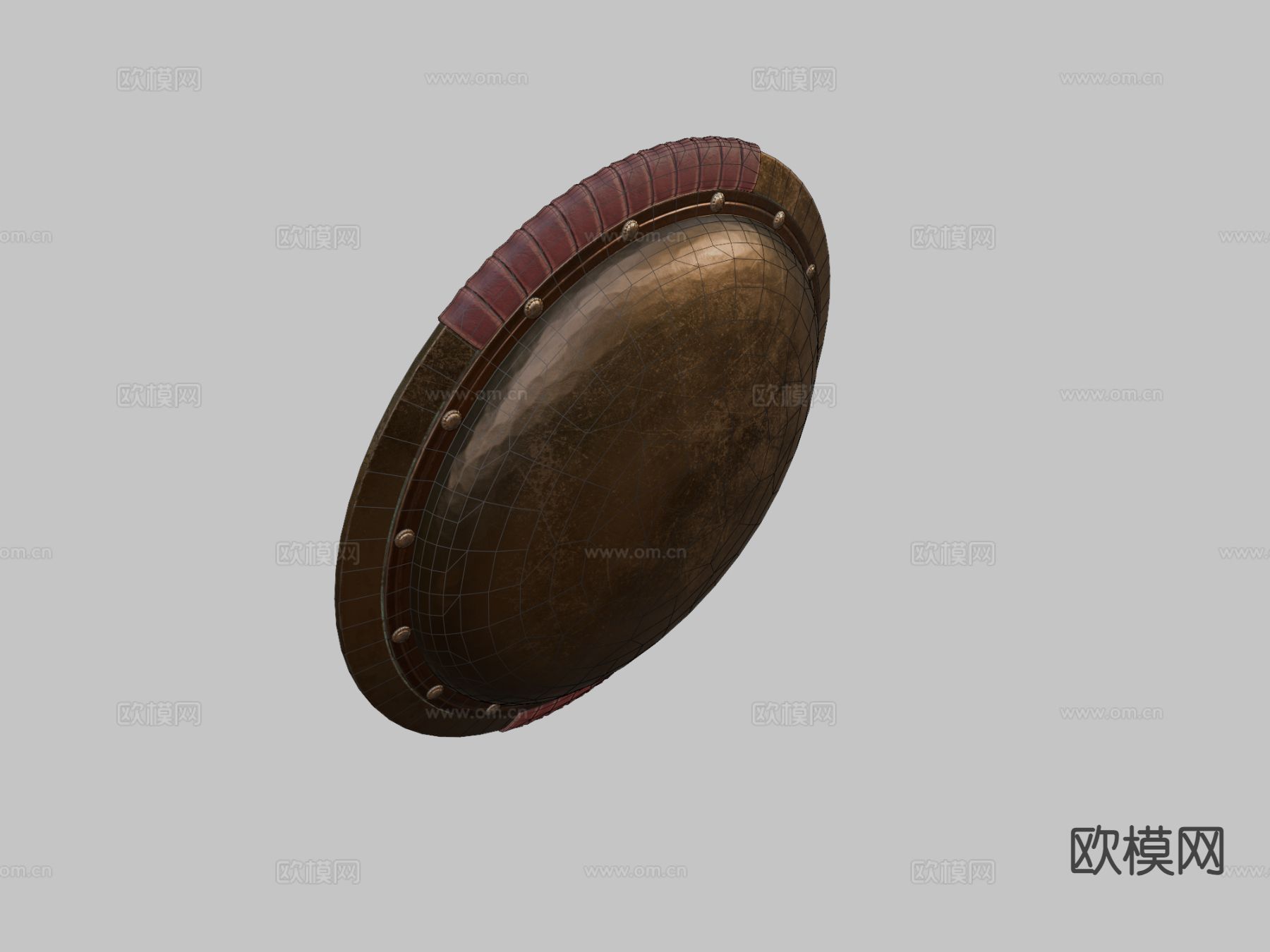 盾牌su模型下载（渲染图2）