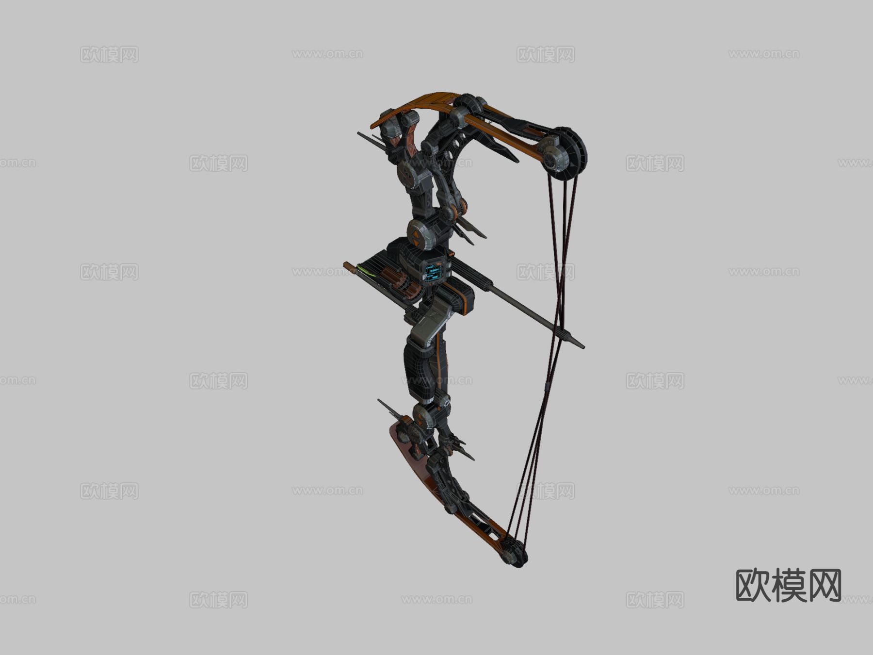 复合弓su模型下载（渲染图3）