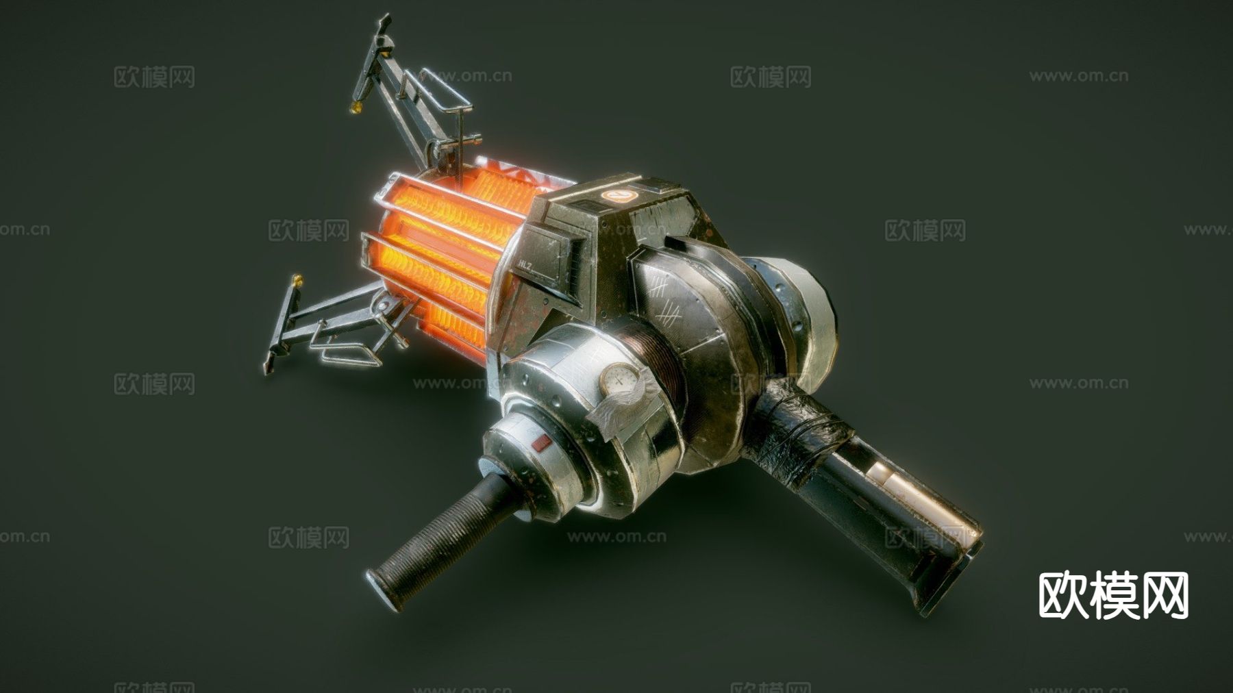 引力枪su模型下载（渲染图2）