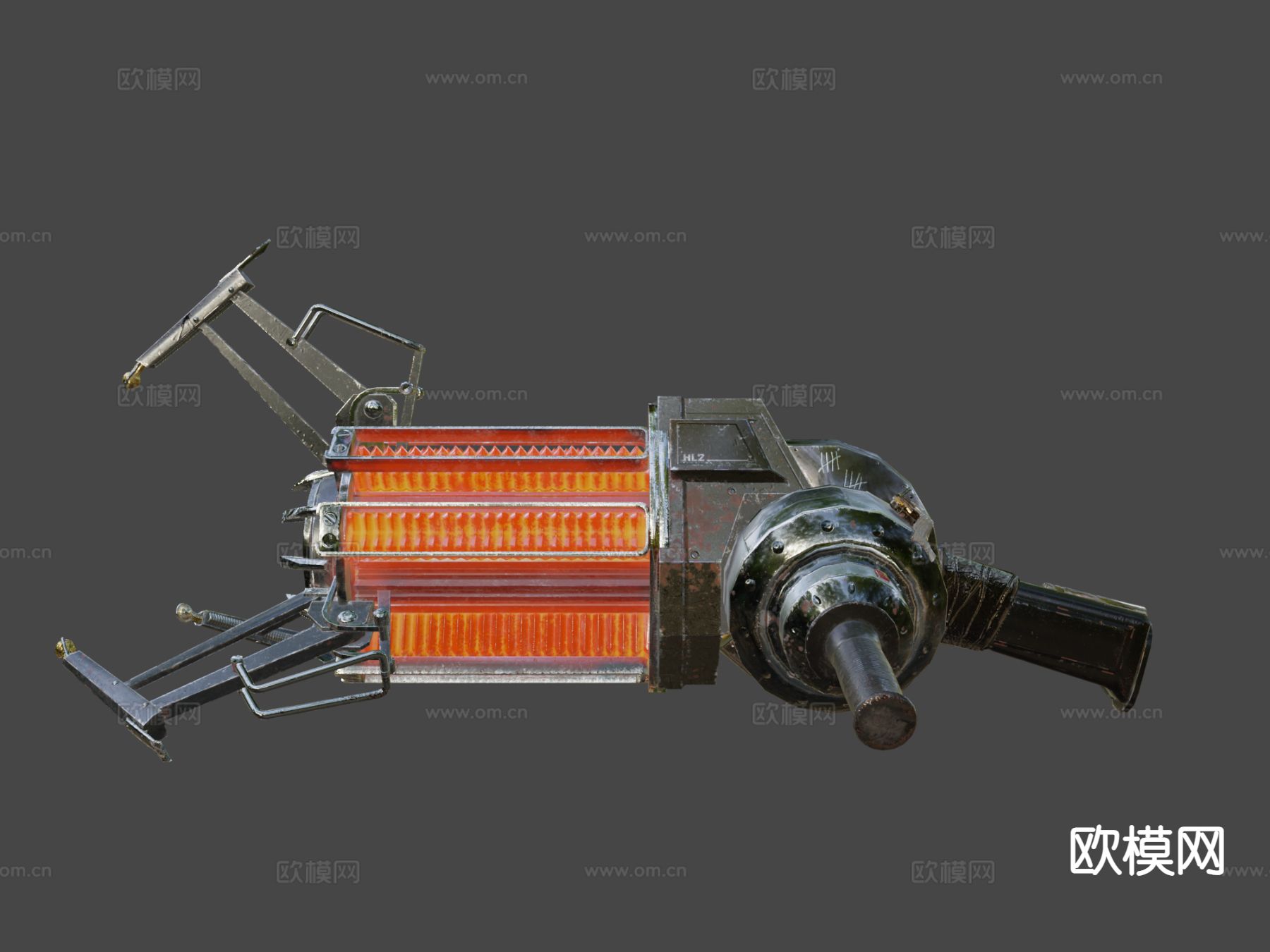 引力枪su模型下载（渲染图6）