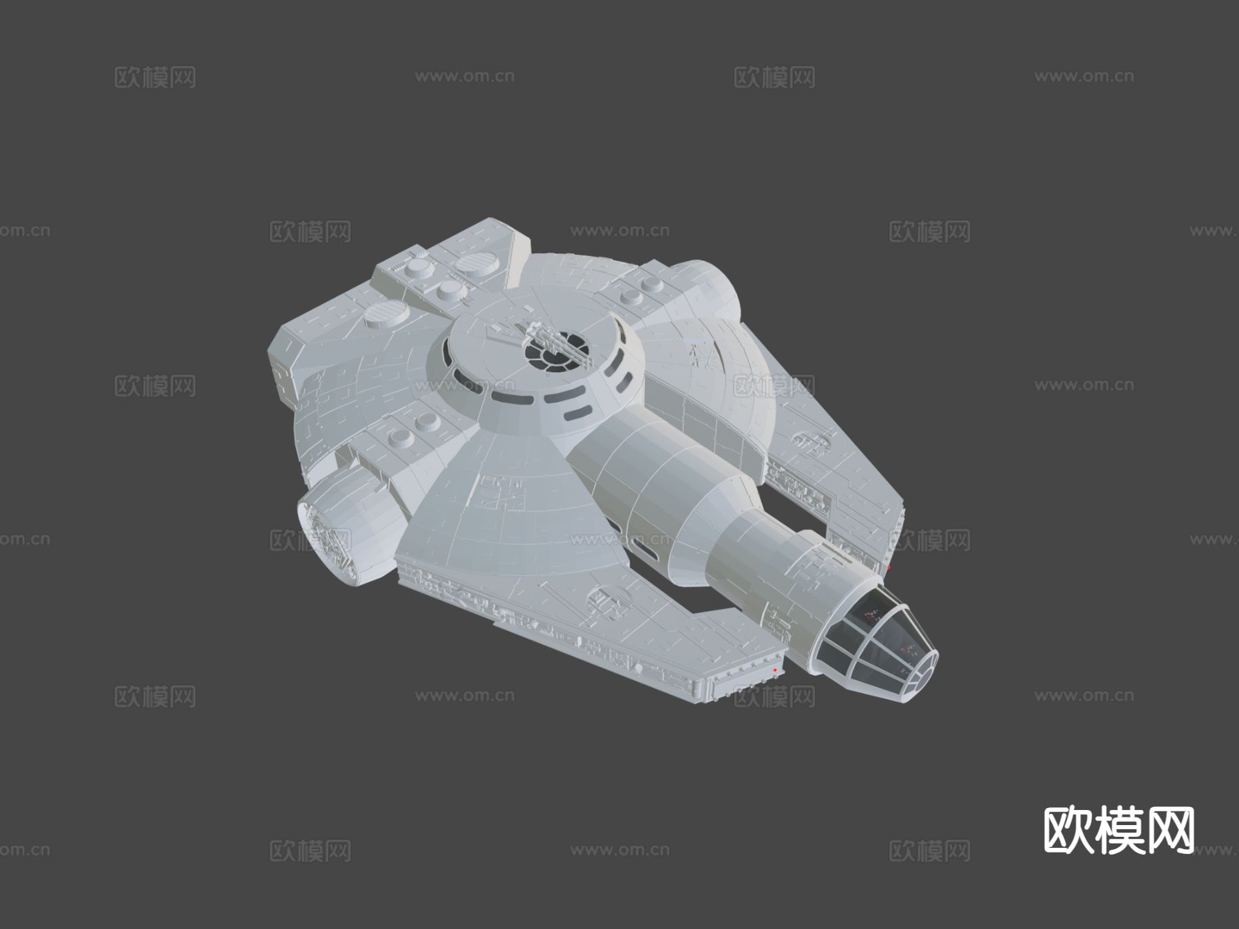 星际站su模型下载（渲染图7）