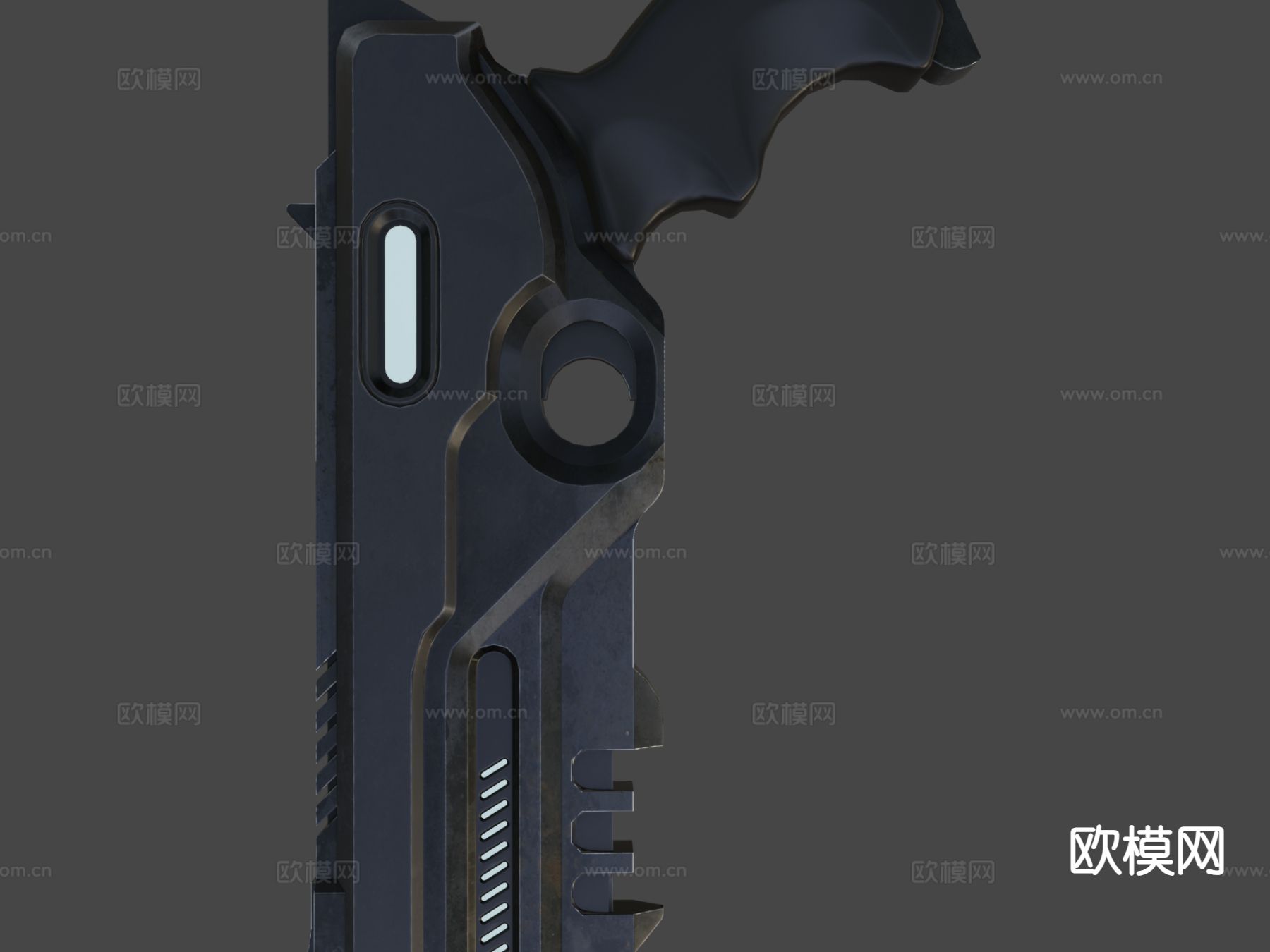 未来枪su模型下载（渲染图7）