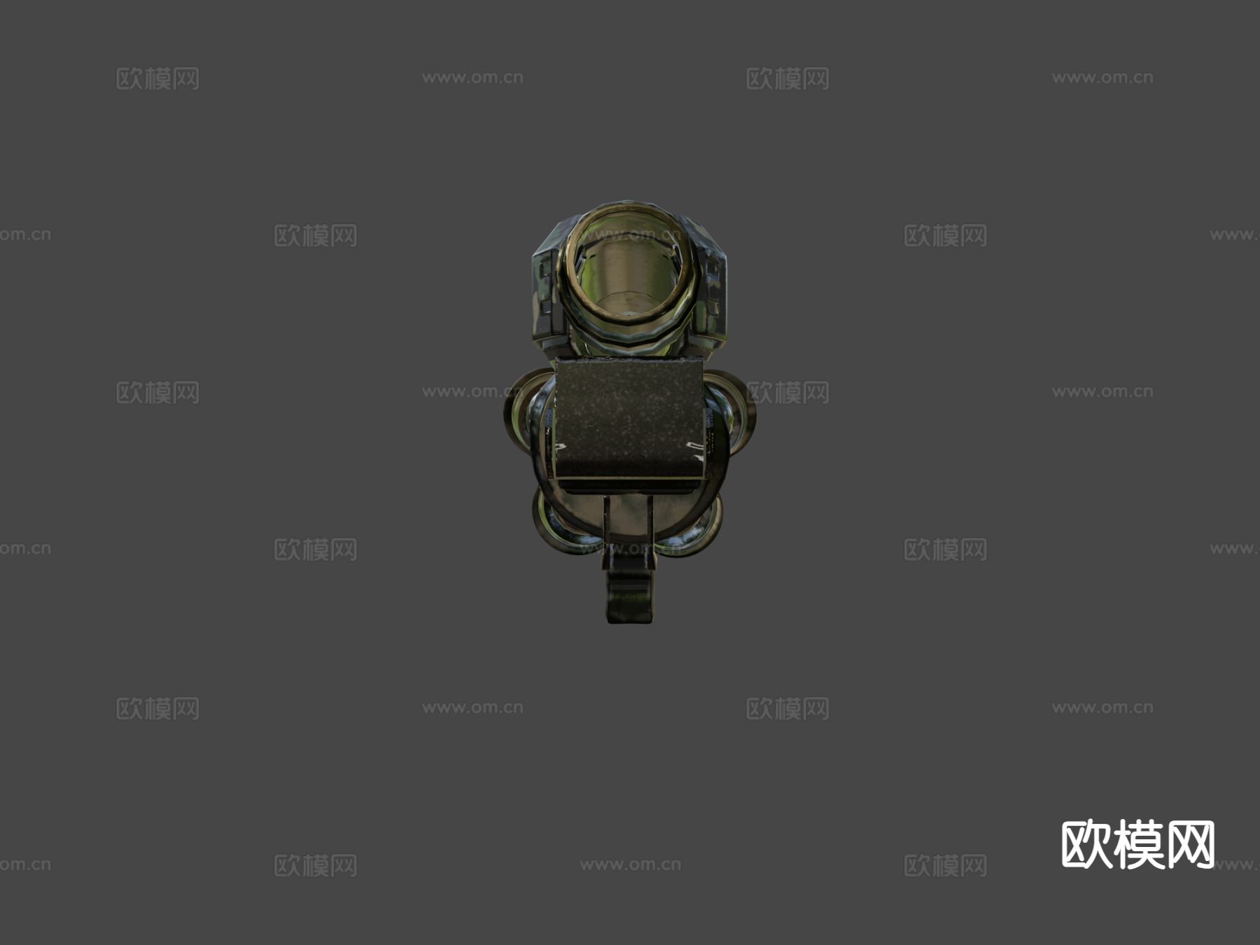 榴弹发射器su模型下载（渲染图5）