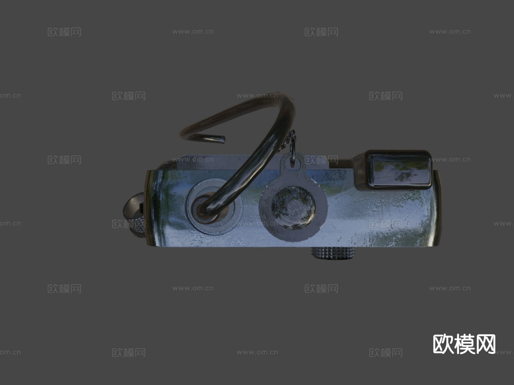 声纳-探测器su模型下载（渲染图6）