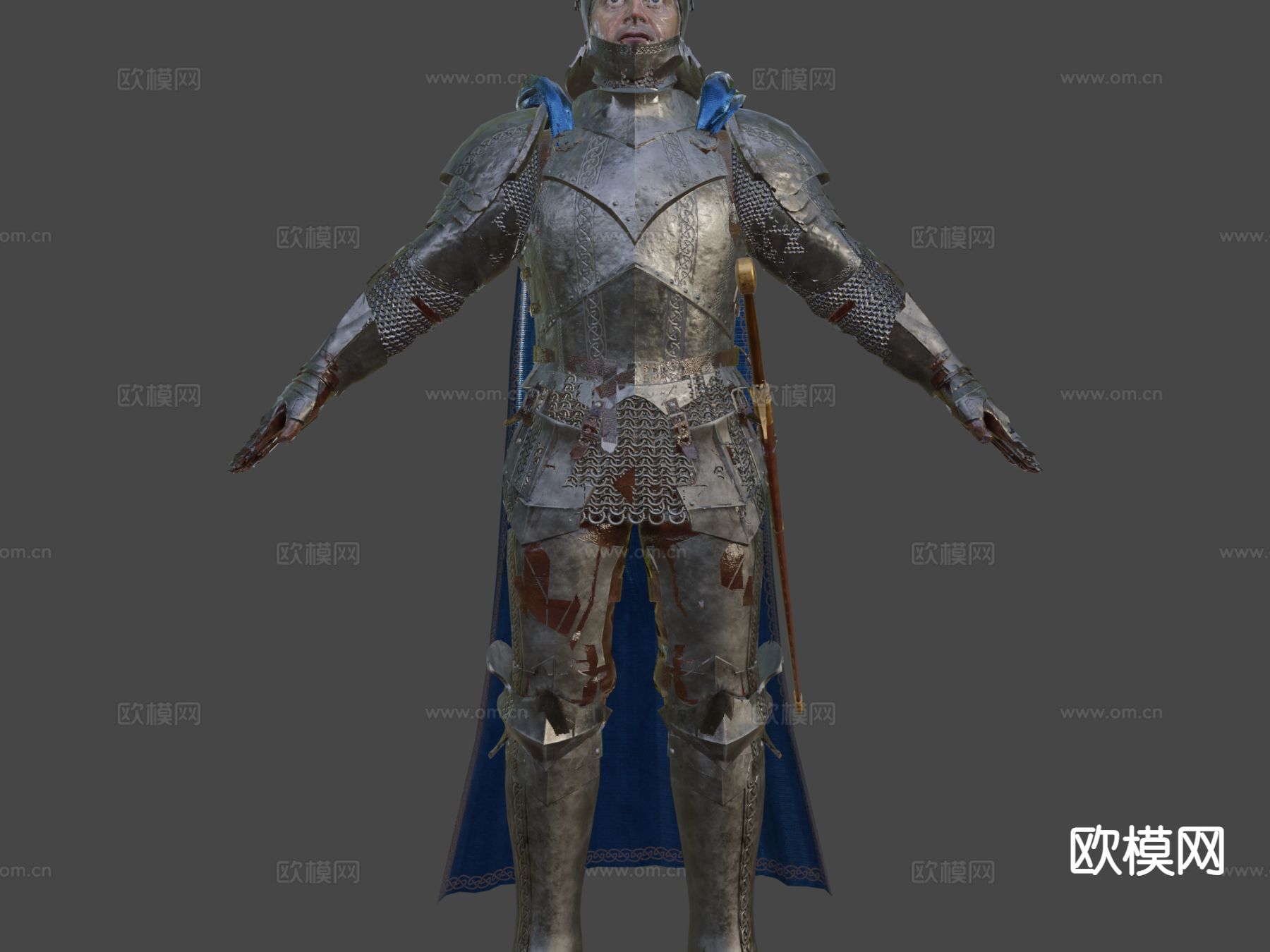 骑士su模型下载（渲染图7）