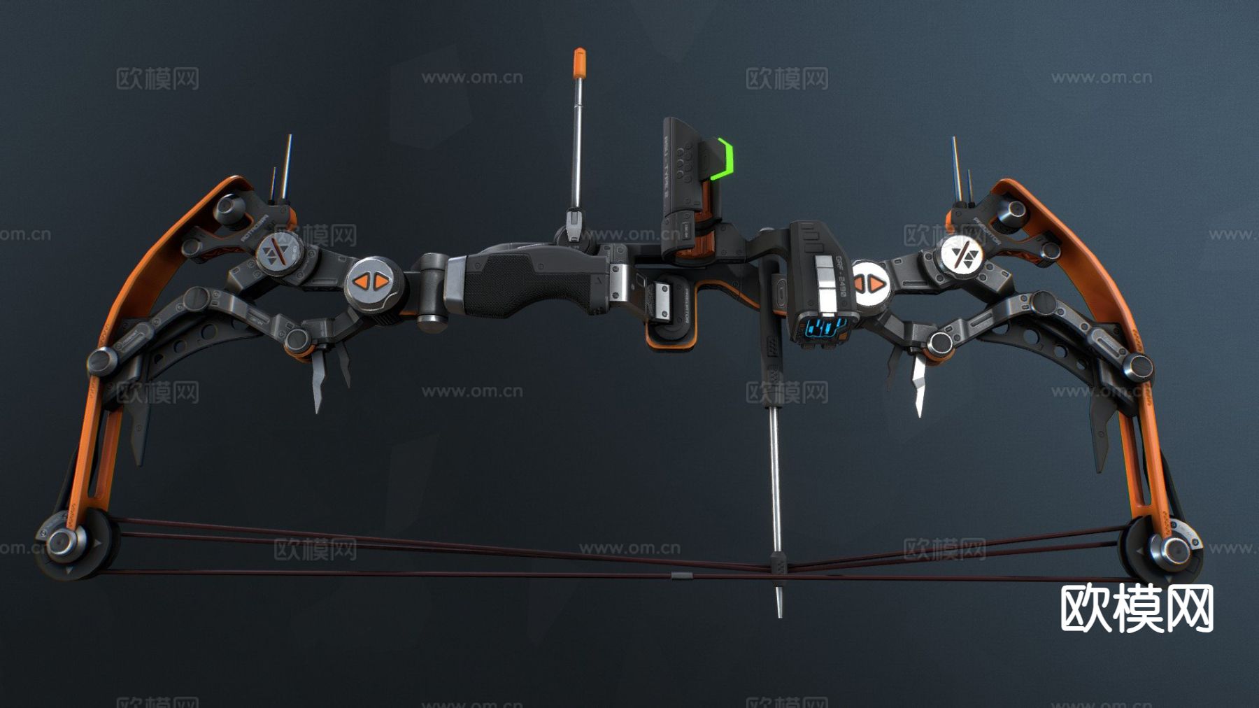 复合弓su模型下载（渲染图2）