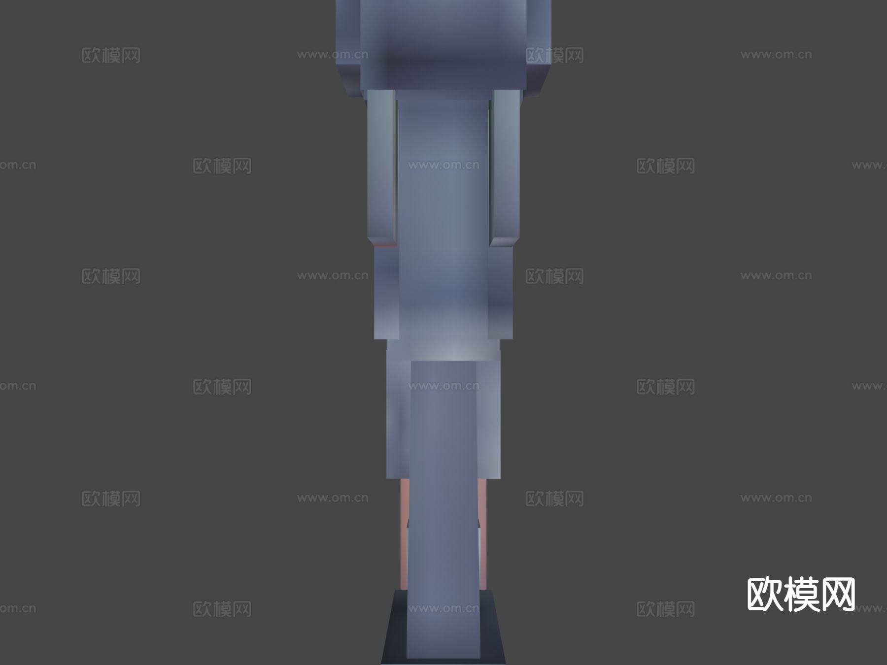 紧凑型冲锋枪su模型下载（渲染图4）