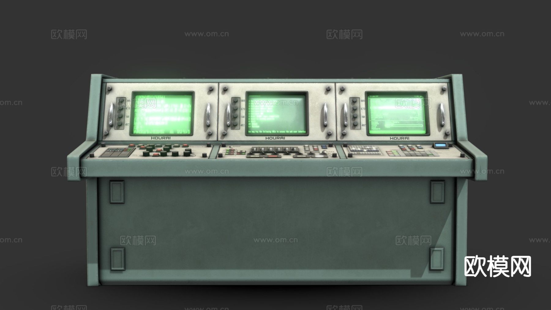发射控制台su模型下载（渲染图2）