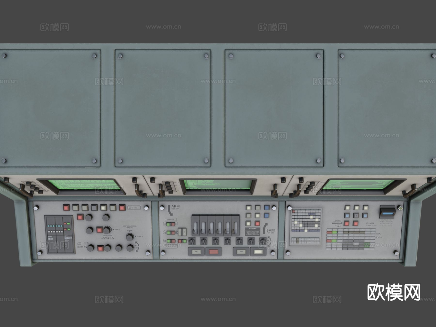 发射控制台su模型下载（渲染图4）
