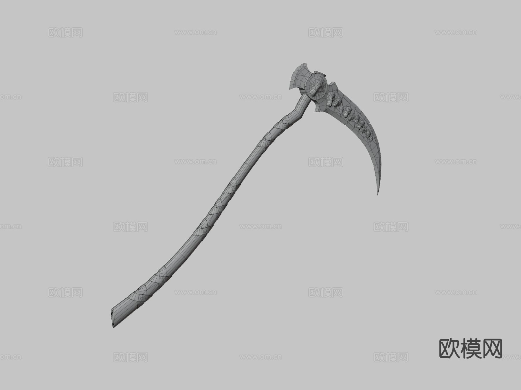 亡灵镰刀su模型下载（渲染图1）