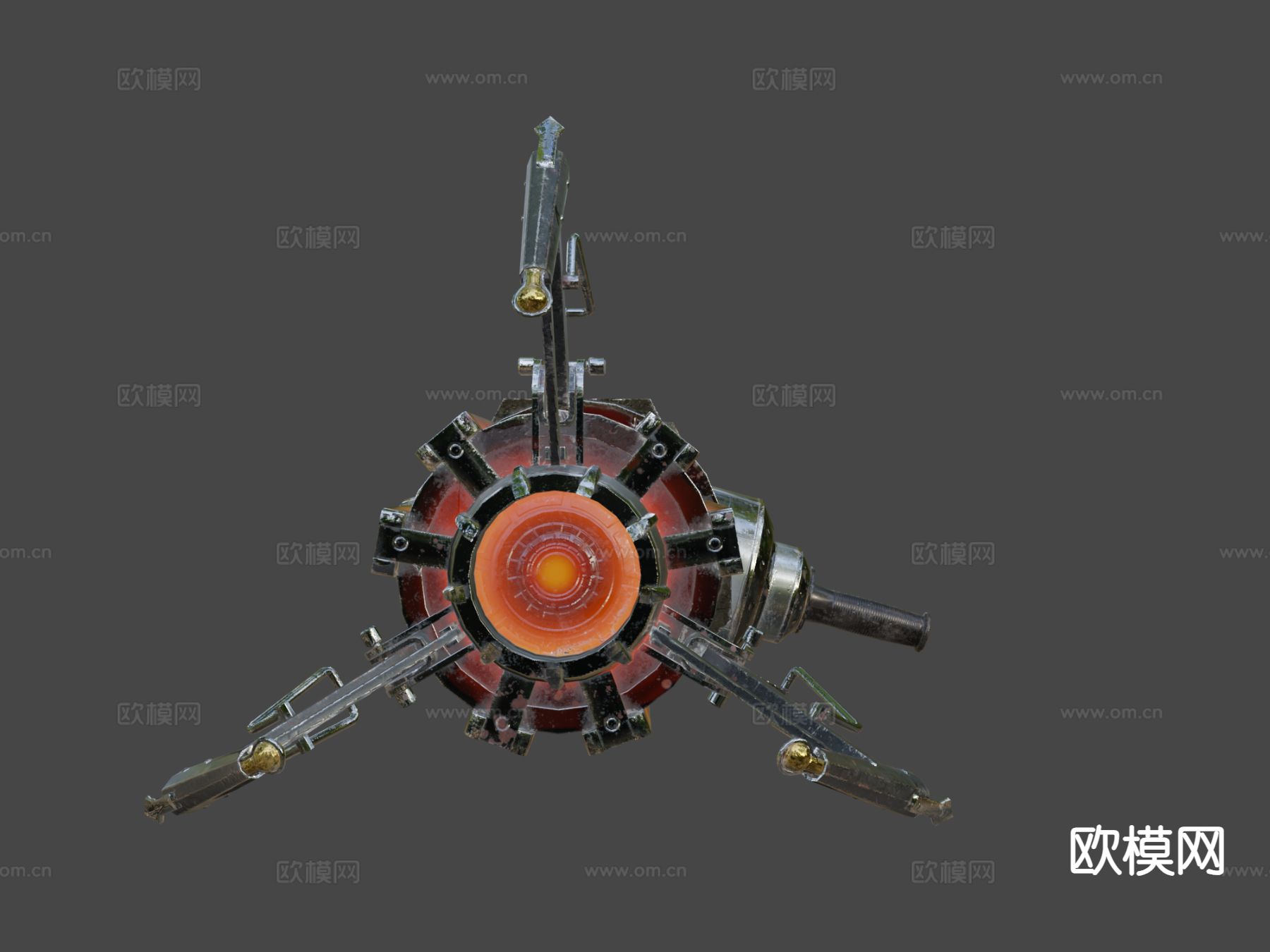 引力枪su模型下载（渲染图7）