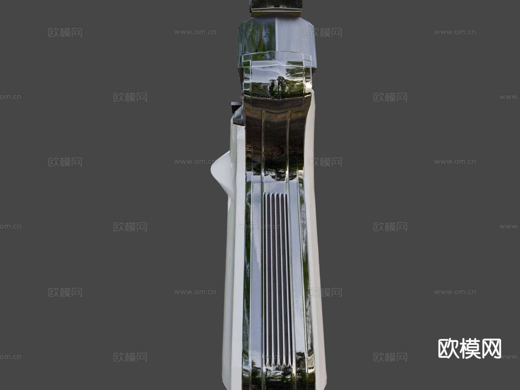 手枪su模型下载（渲染图4）