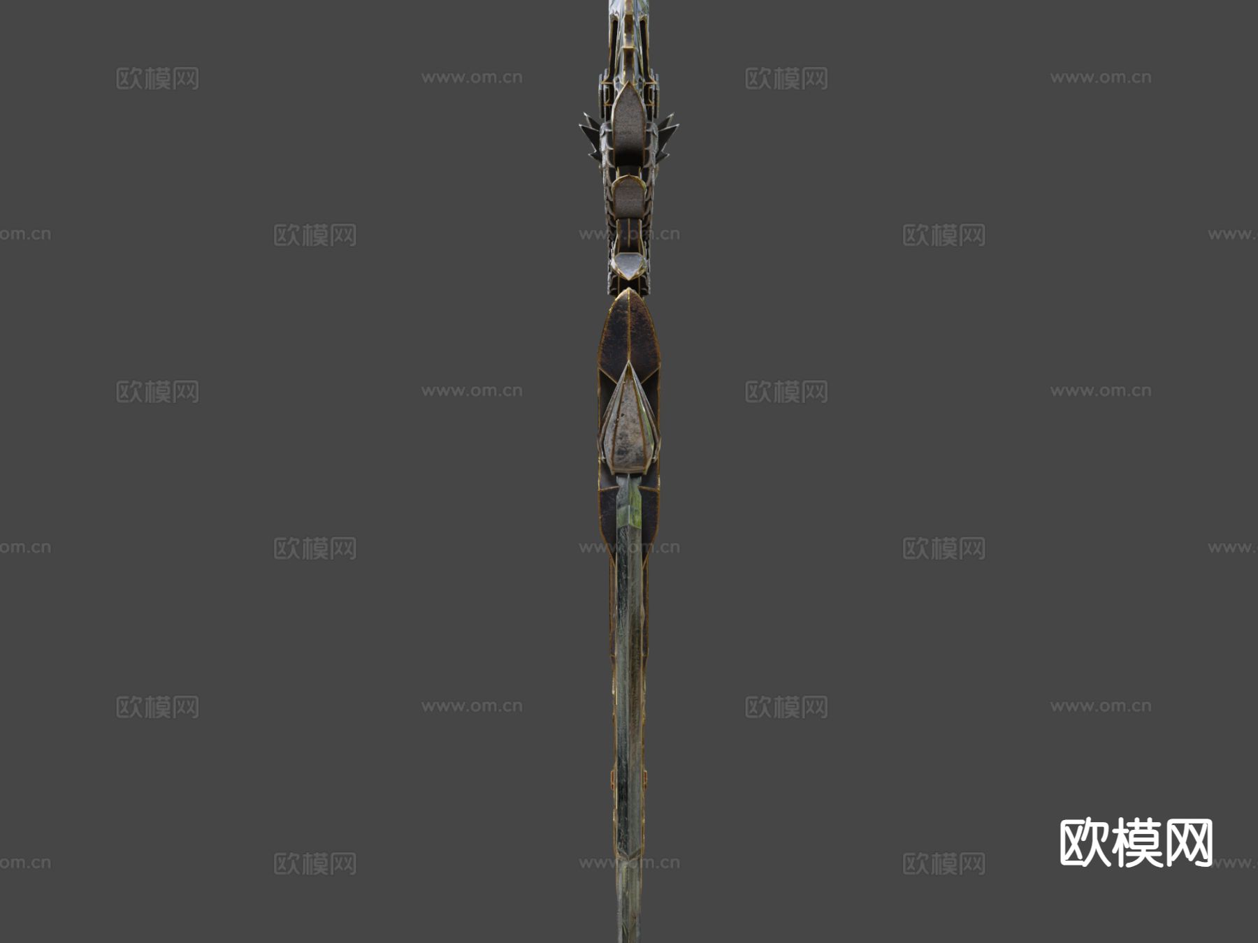 幻想之剑su模型下载（渲染图4）