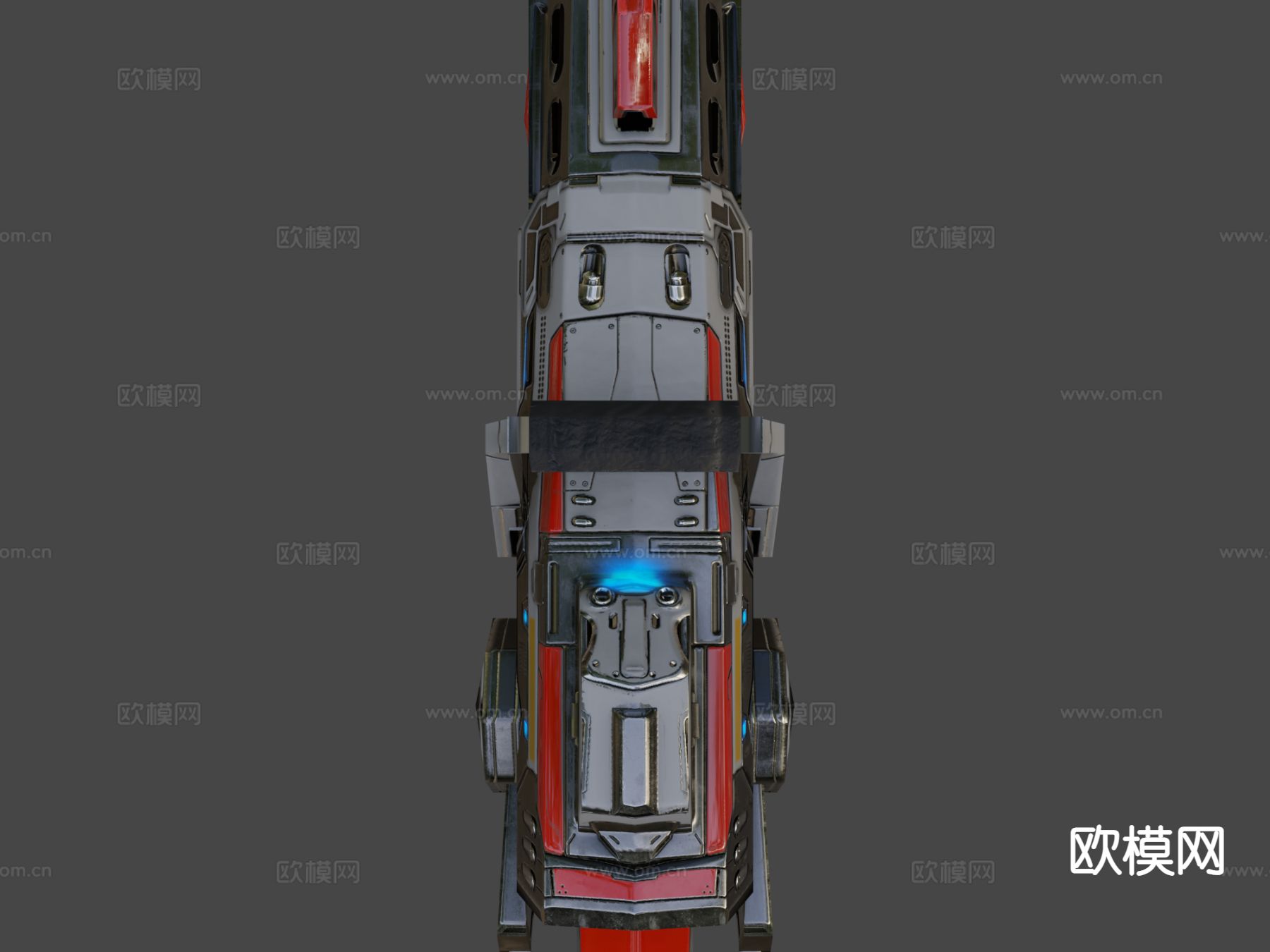 激光束枪su模型下载（渲染图4）