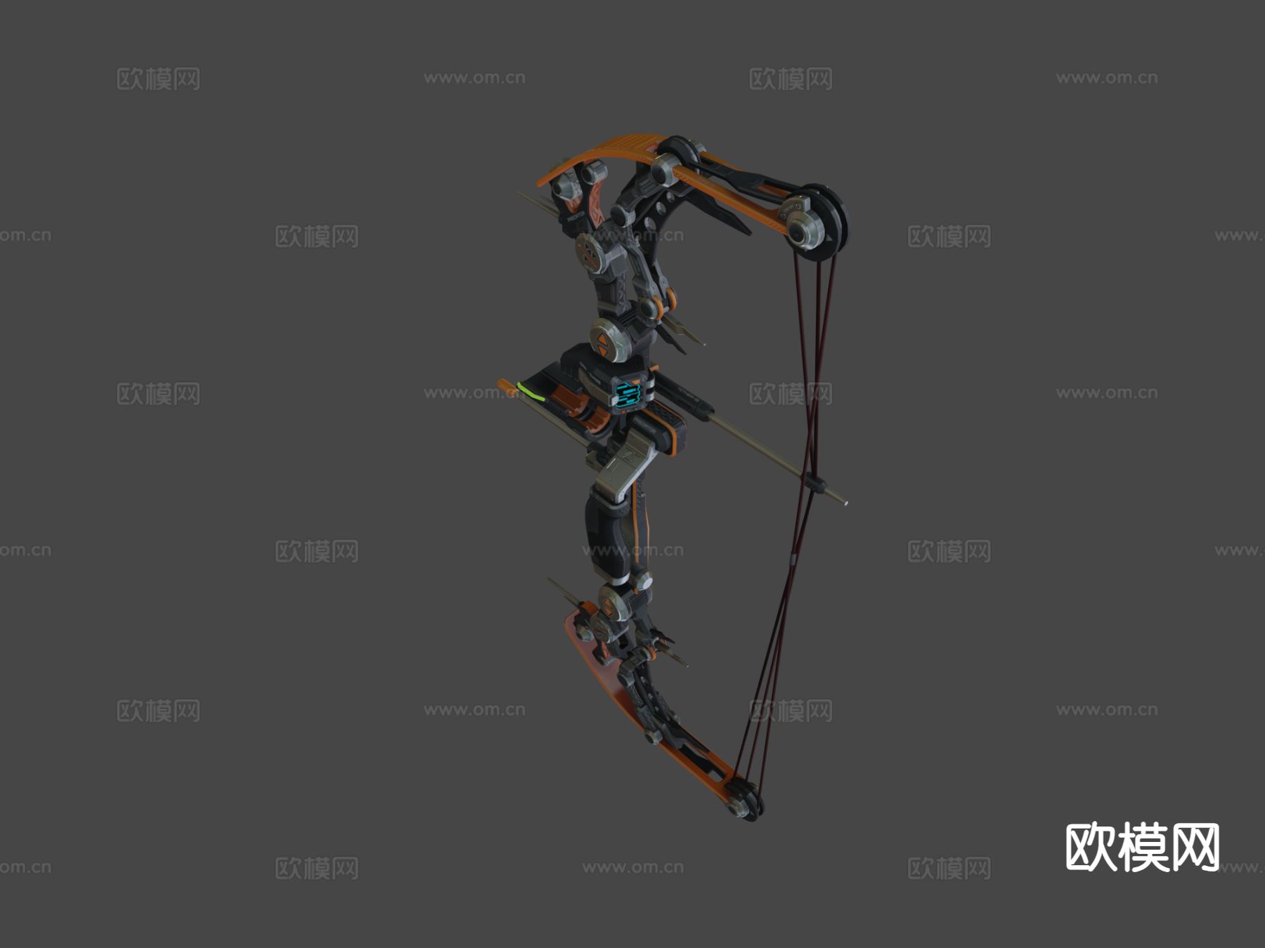 复合弓su模型下载（渲染图6）