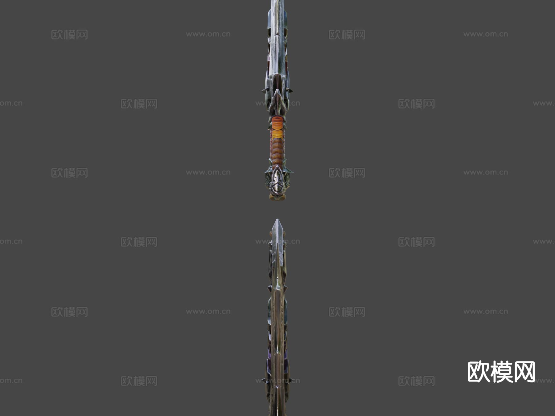 幻想武器包su模型下载（渲染图7）
