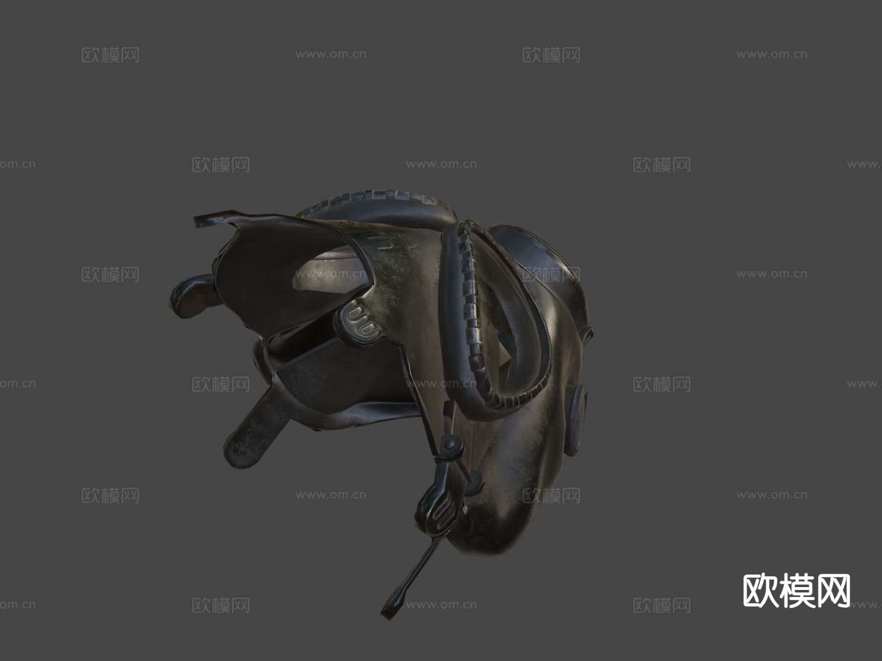 M17防毒面具 面罩su模型下载（渲染图4）