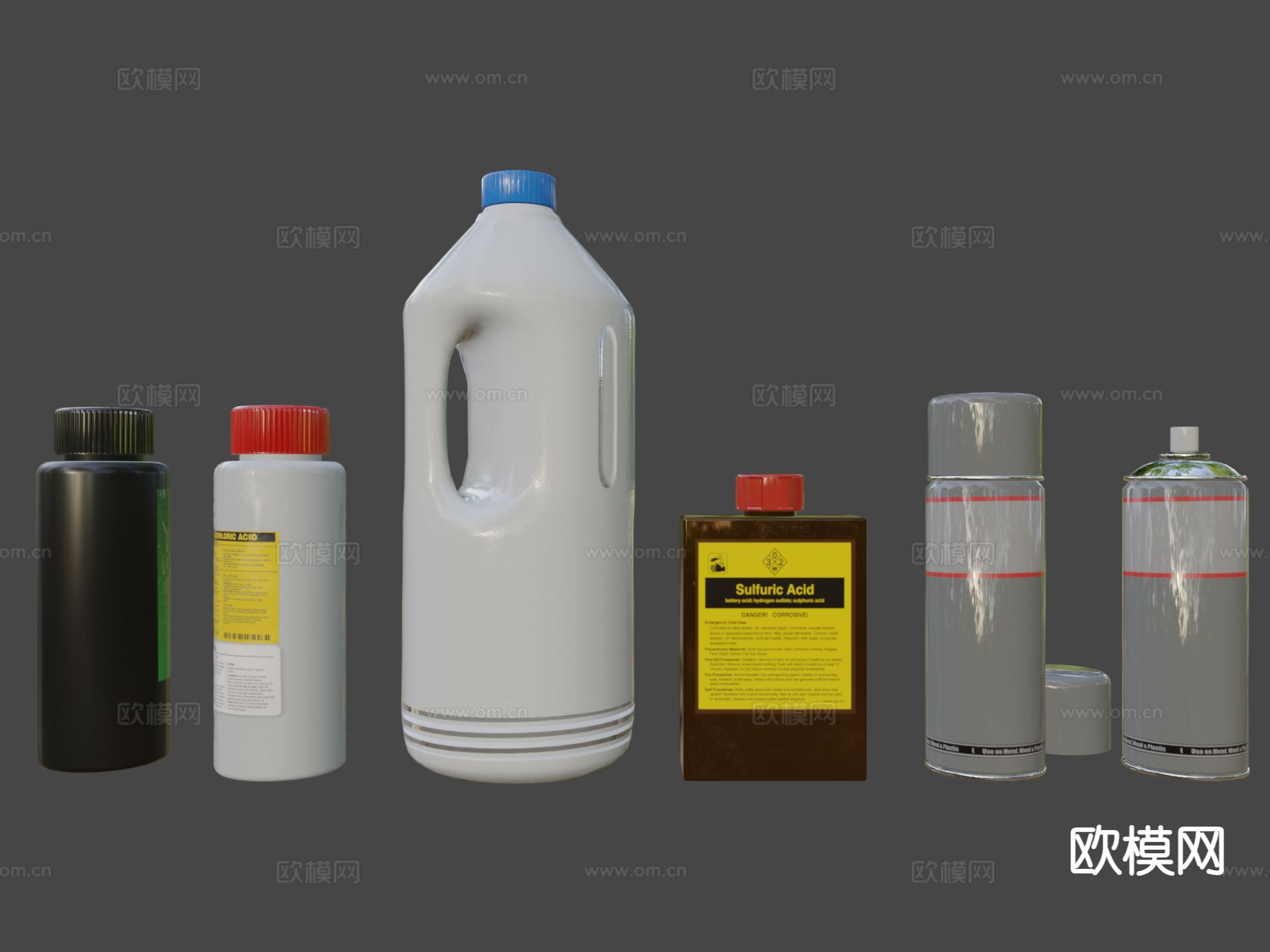 化学产品 医疗用品su模型下载（渲染图7）