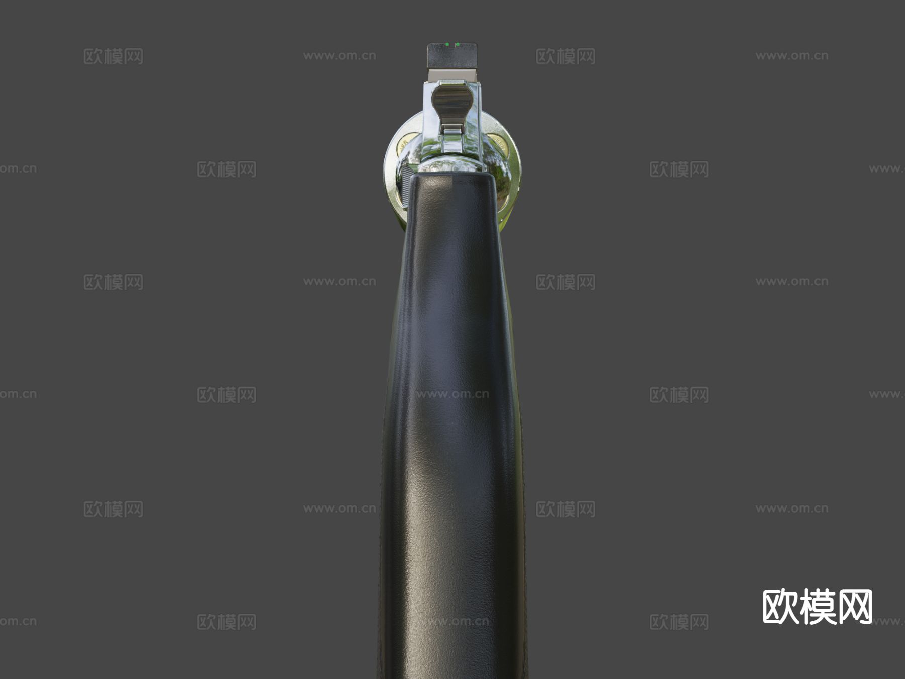 左轮手枪 枪支 枪械su模型下载（渲染图4）