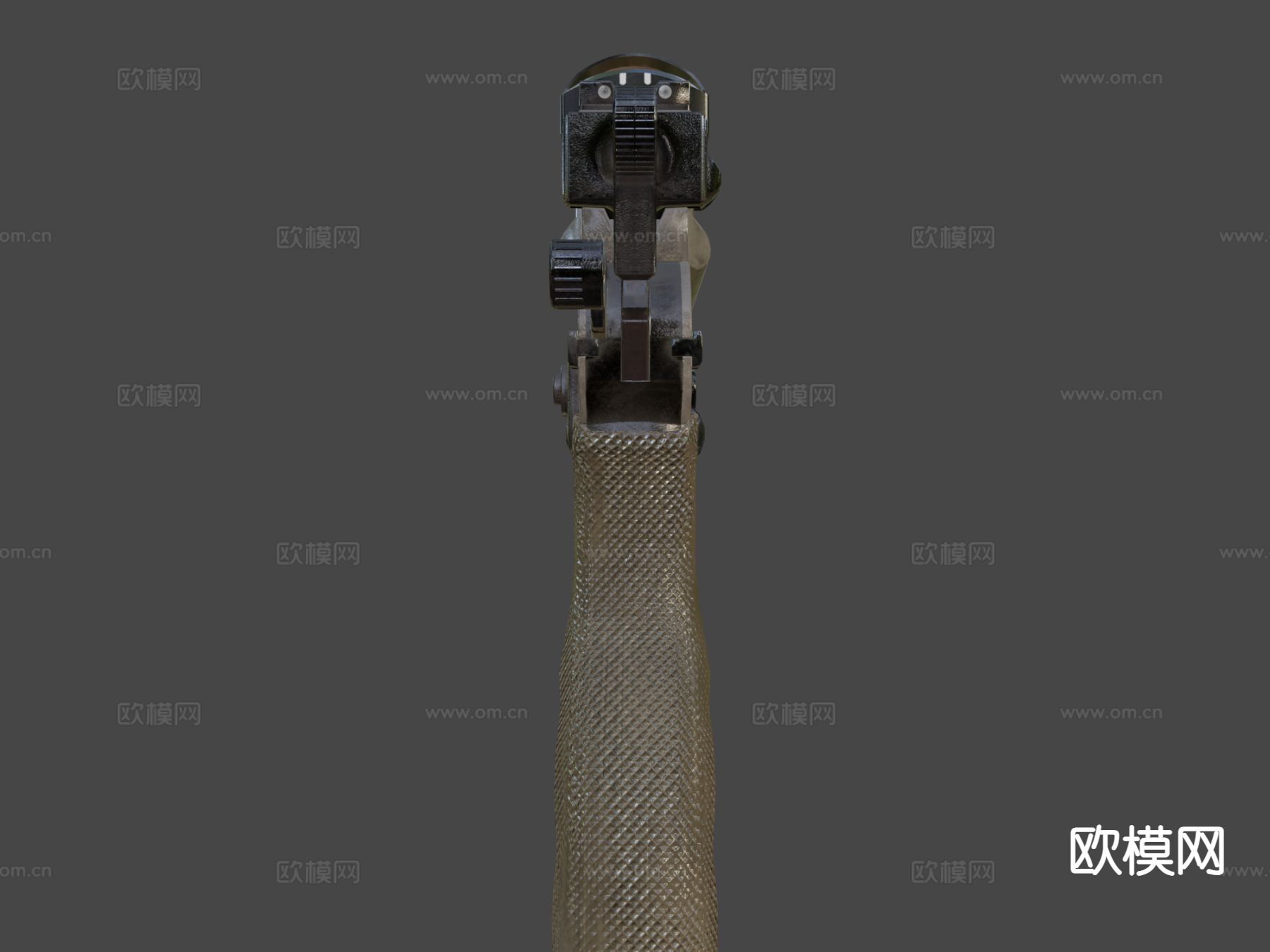 毛瑟沙地战术手枪su模型下载（渲染图6）