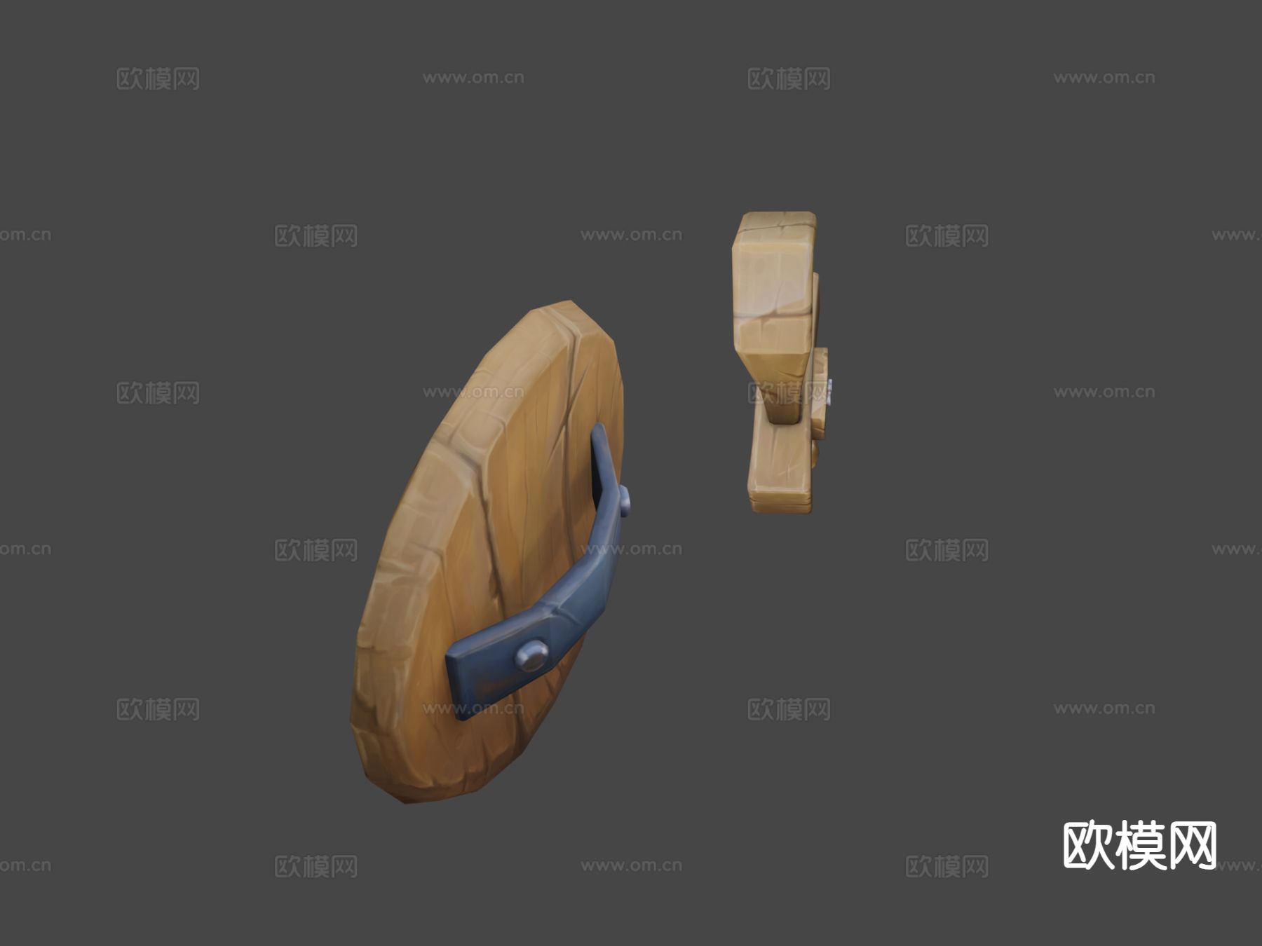 剑和盾su模型下载（渲染图6）