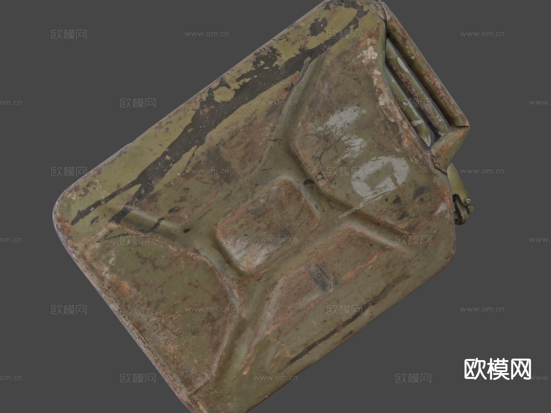 汽油罐 油桶su模型下载（渲染图7）