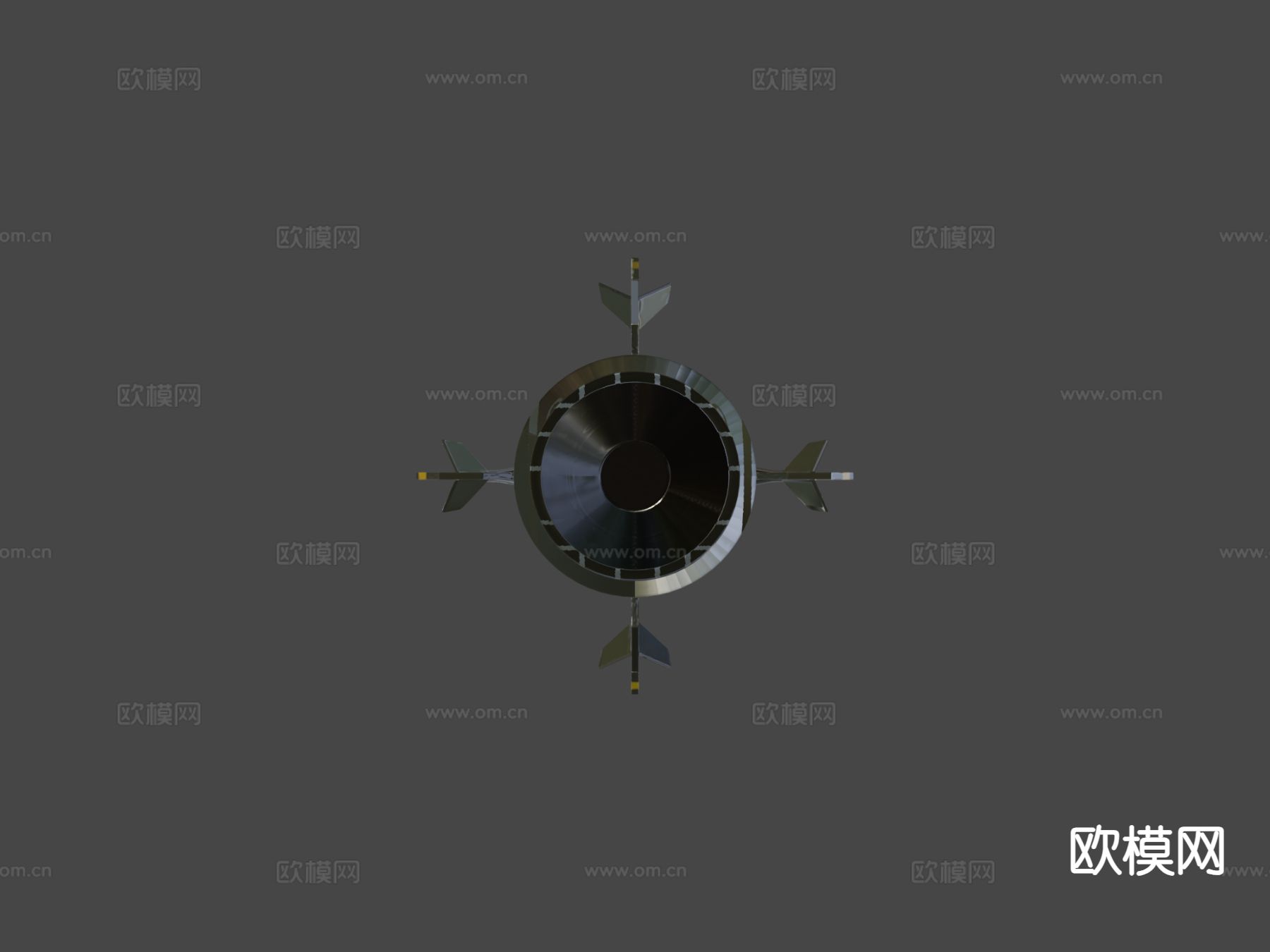 先进导弹 鱼雷 武器su模型下载（渲染图5）