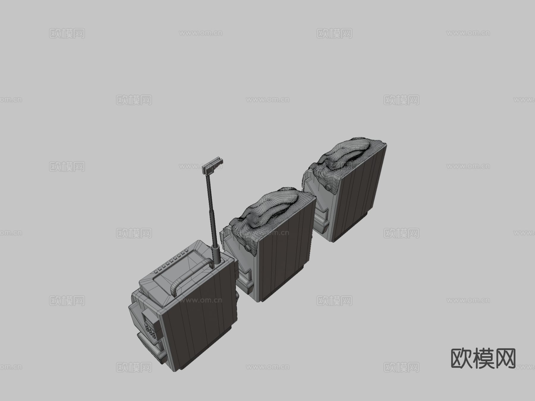 无线电 军事器械 su模型下载（渲染图3）