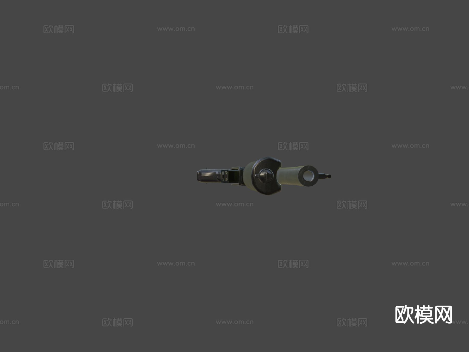 警察卡宾枪 枪支 枪械su模型下载（渲染图5）