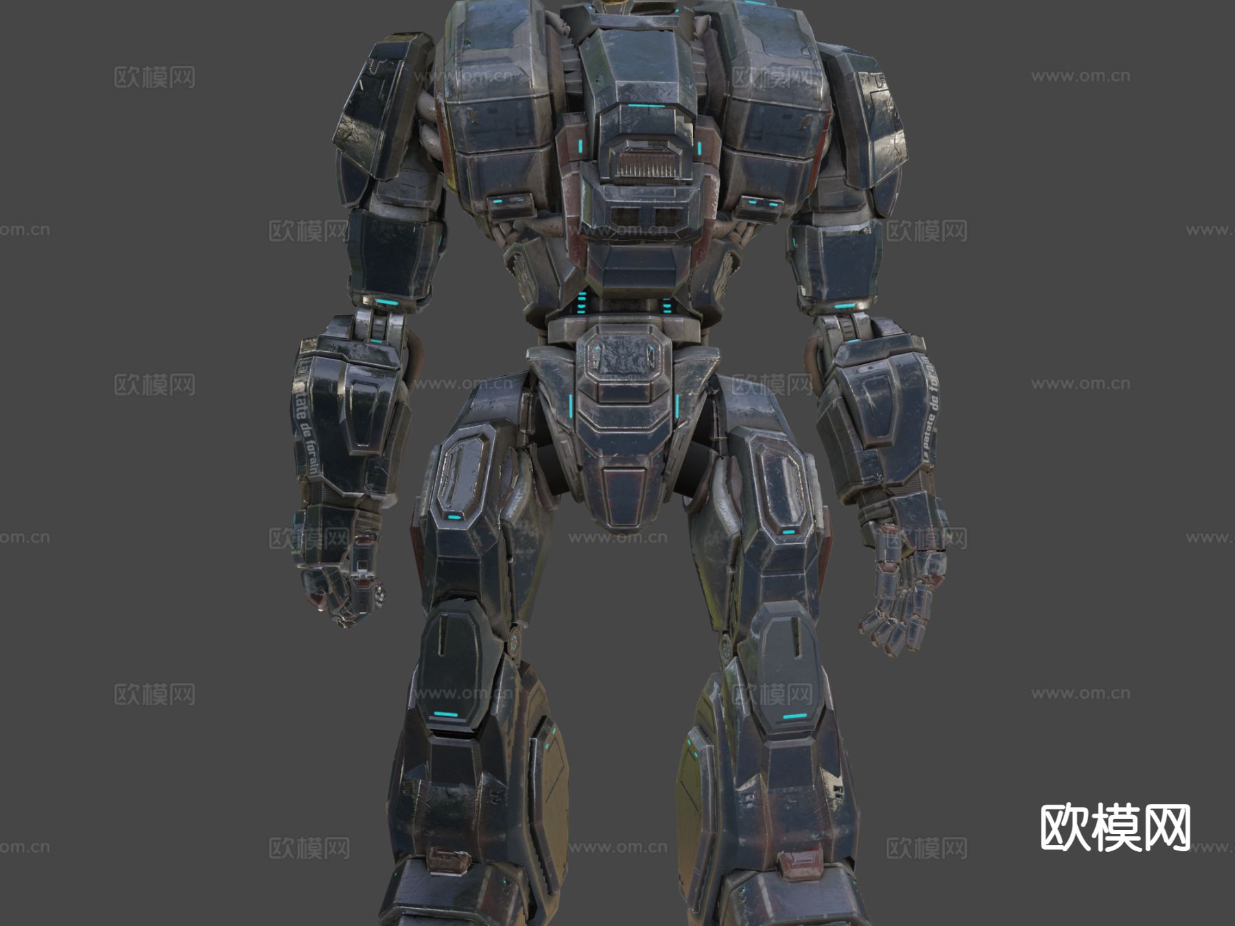 启发杰格机器人su模型下载（渲染图7）